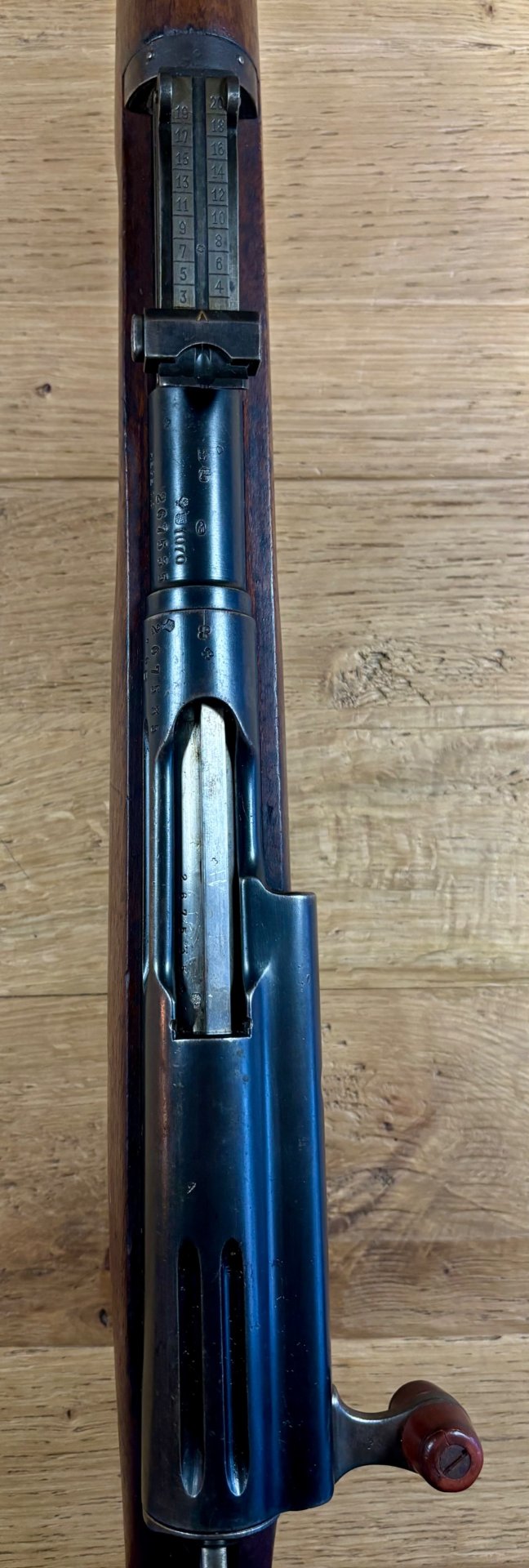 Repetierbüchse Schmidt Rubin G11 Cal. 7,5x55 St. Gallen - Sammlerwaffe nummerngleich – Bild 8