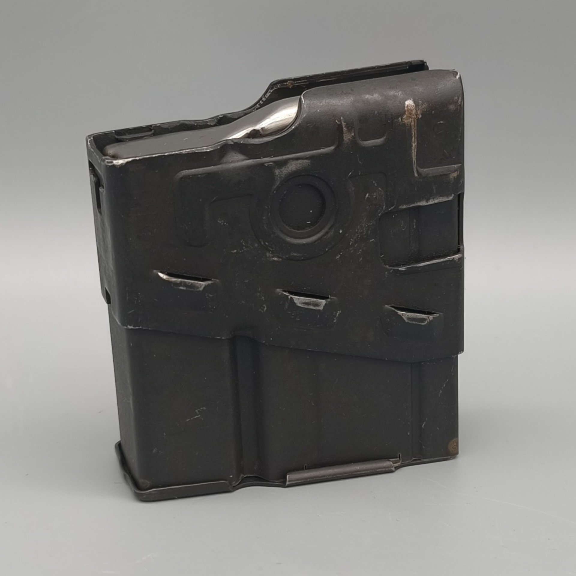 H&K | Heckler & Koch G3 Magazin 10 Schuss Stahl aus Bundeswehr Bestand – Bild 2