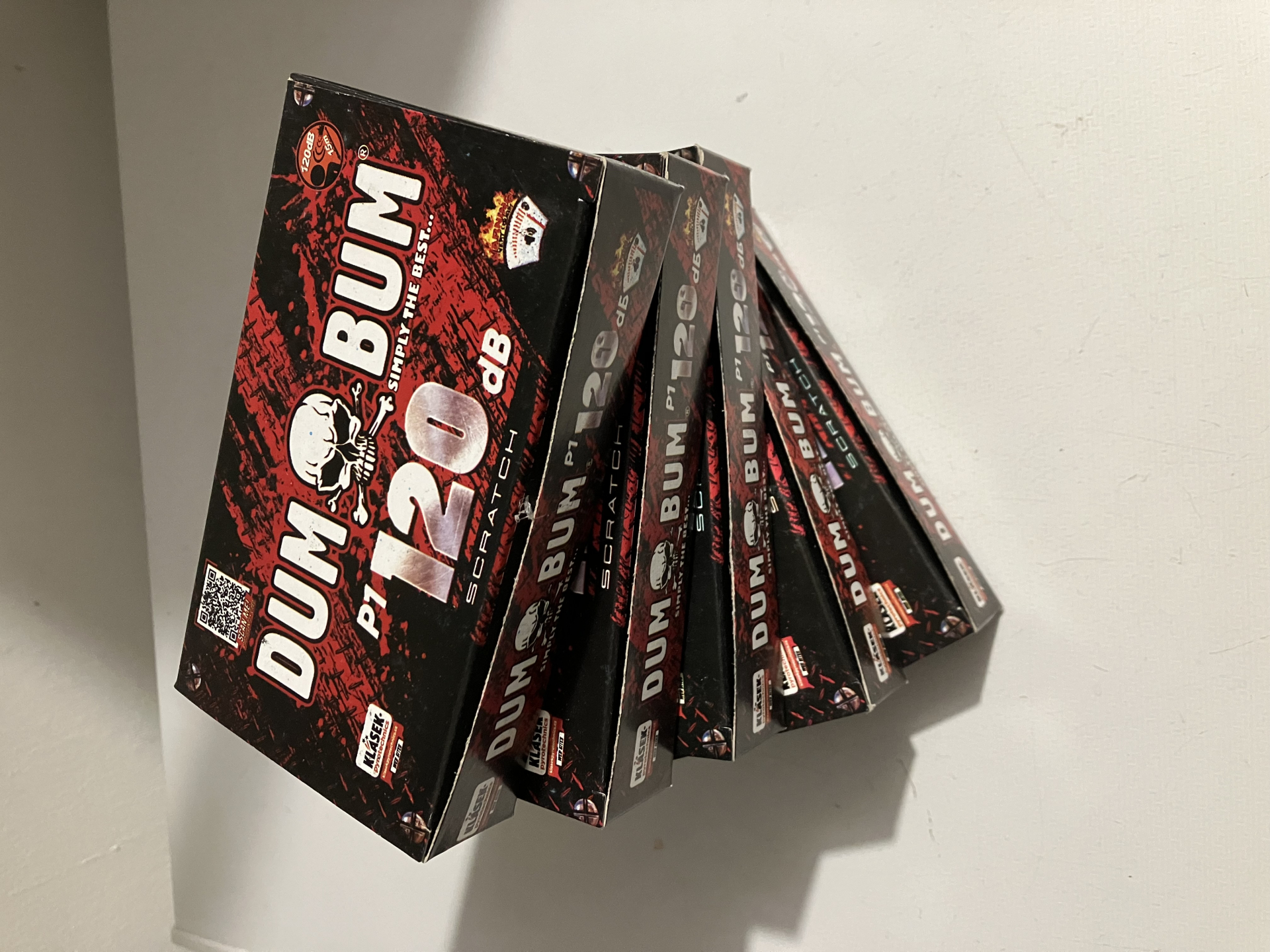 5x DumBum Scratch Head 120dB Schallerzeuger Kat. P1 – Bild 1
