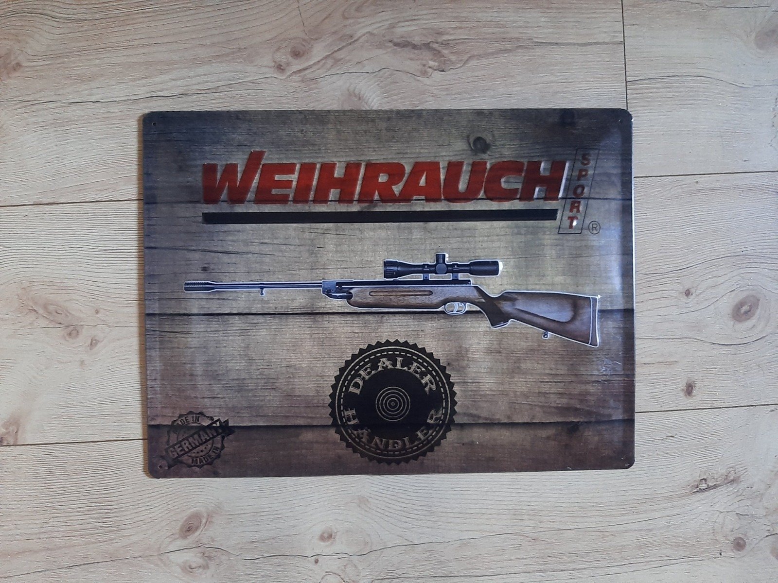 Weihrauch Händler Blechschild selten – Bild 2