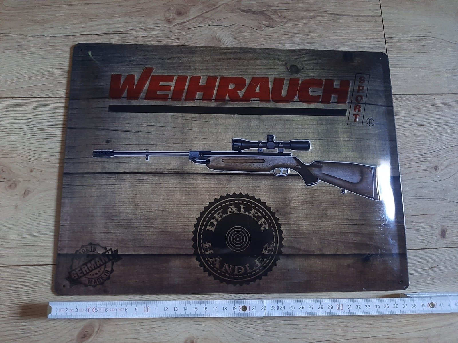 Weihrauch Händler Blechschild selten – Bild 1