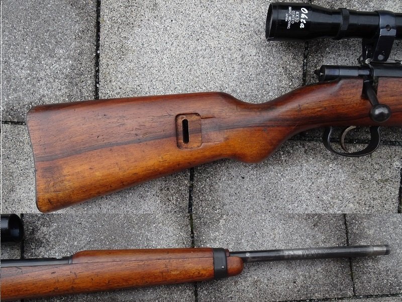 EL-Büchse, KK- Anschütz, Mod. 54, BW-Trainingsgewehr, Kal. .22lr – Bild 6
