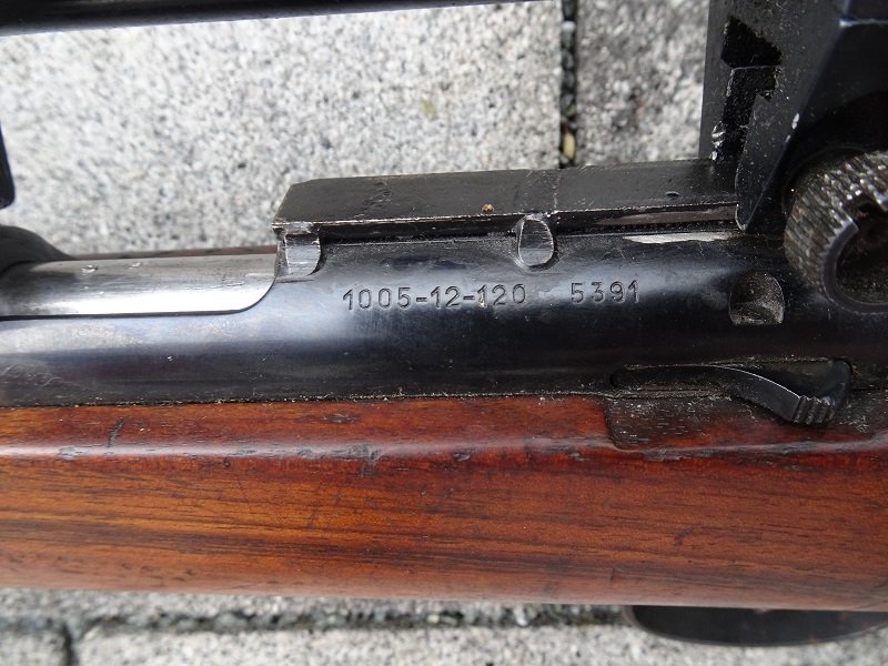 EL-Büchse, KK- Anschütz, Mod. 54, BW-Trainingsgewehr, Kal. .22lr – Bild 2