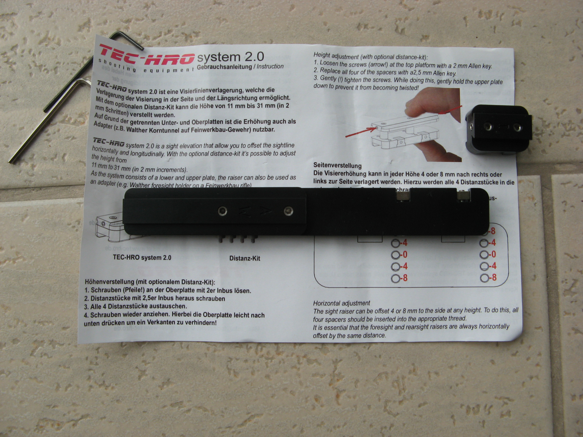 Visierlinienerhöhung – Bild 2