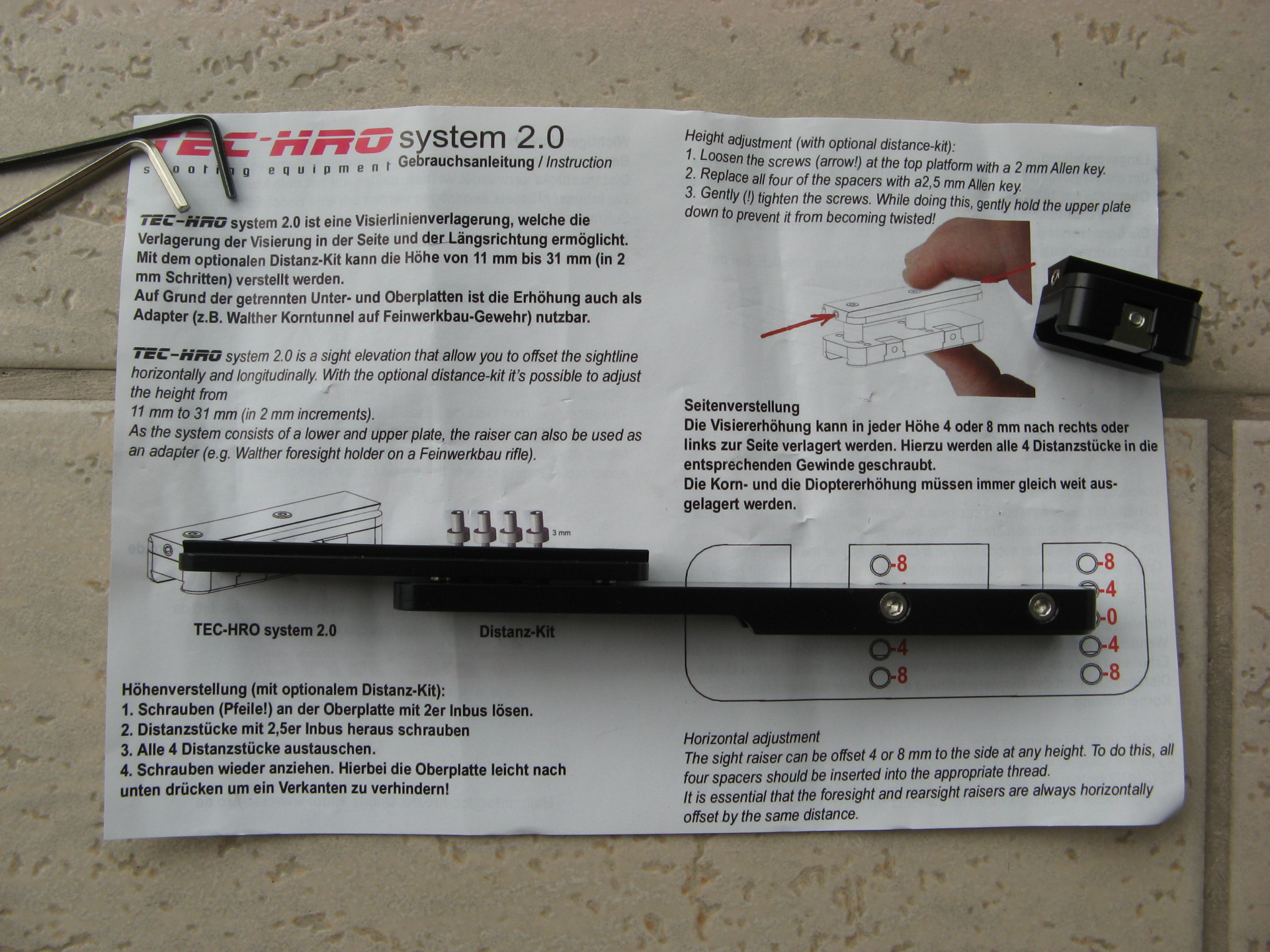 Visierlinienerhöhung – Bild 1