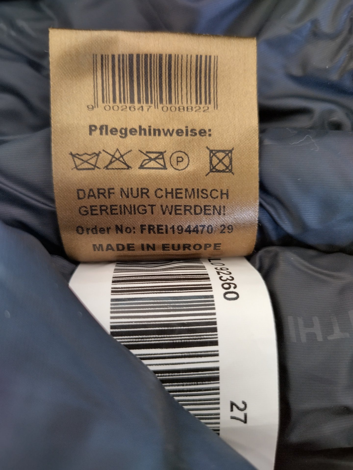 Charinthia Daunen - Loden Ansitzhose Größe L – Bild 3