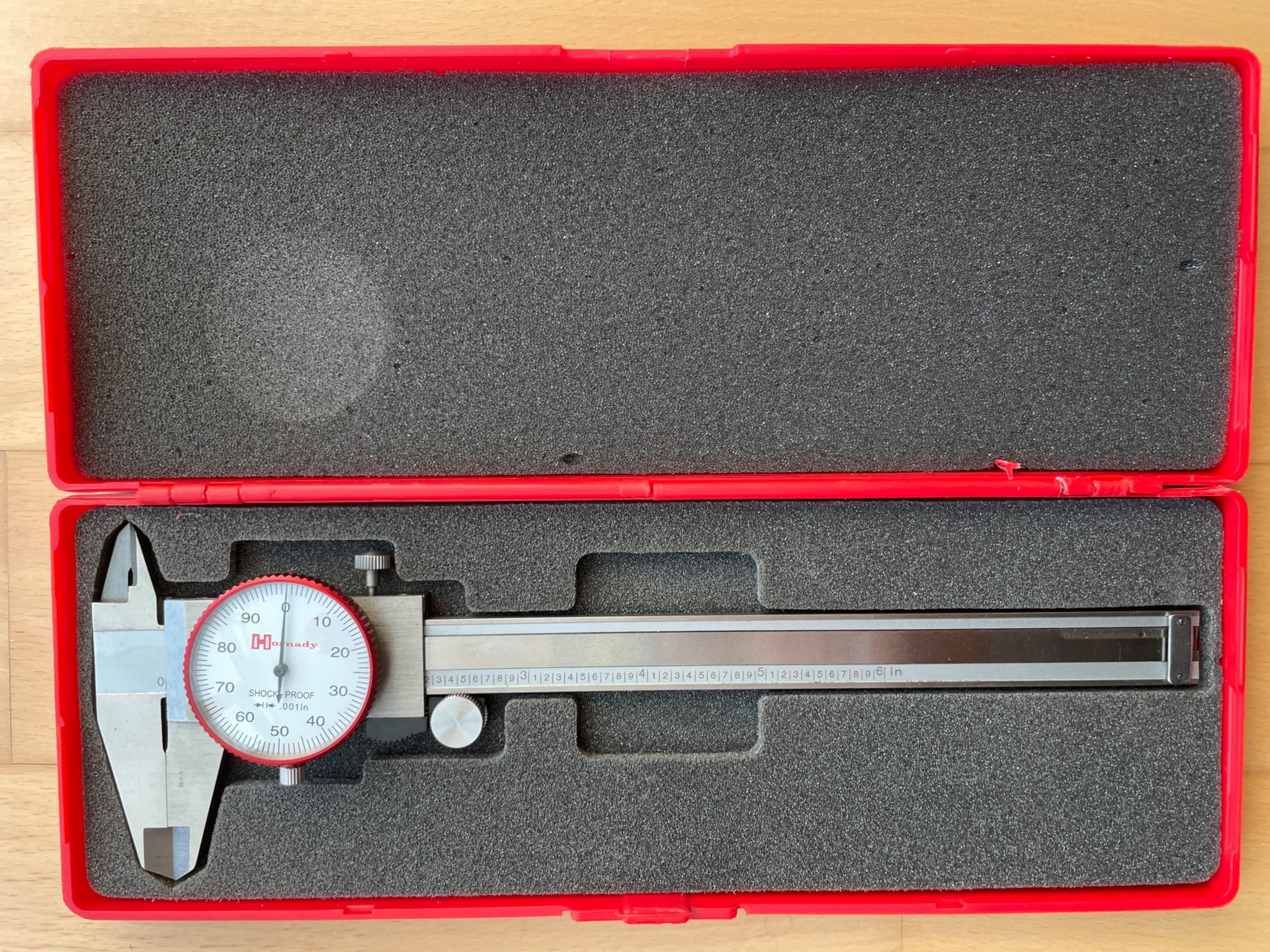Hornady Schieblehre / Meßlehre Edelstahl - 1/100 inch – Bild 1