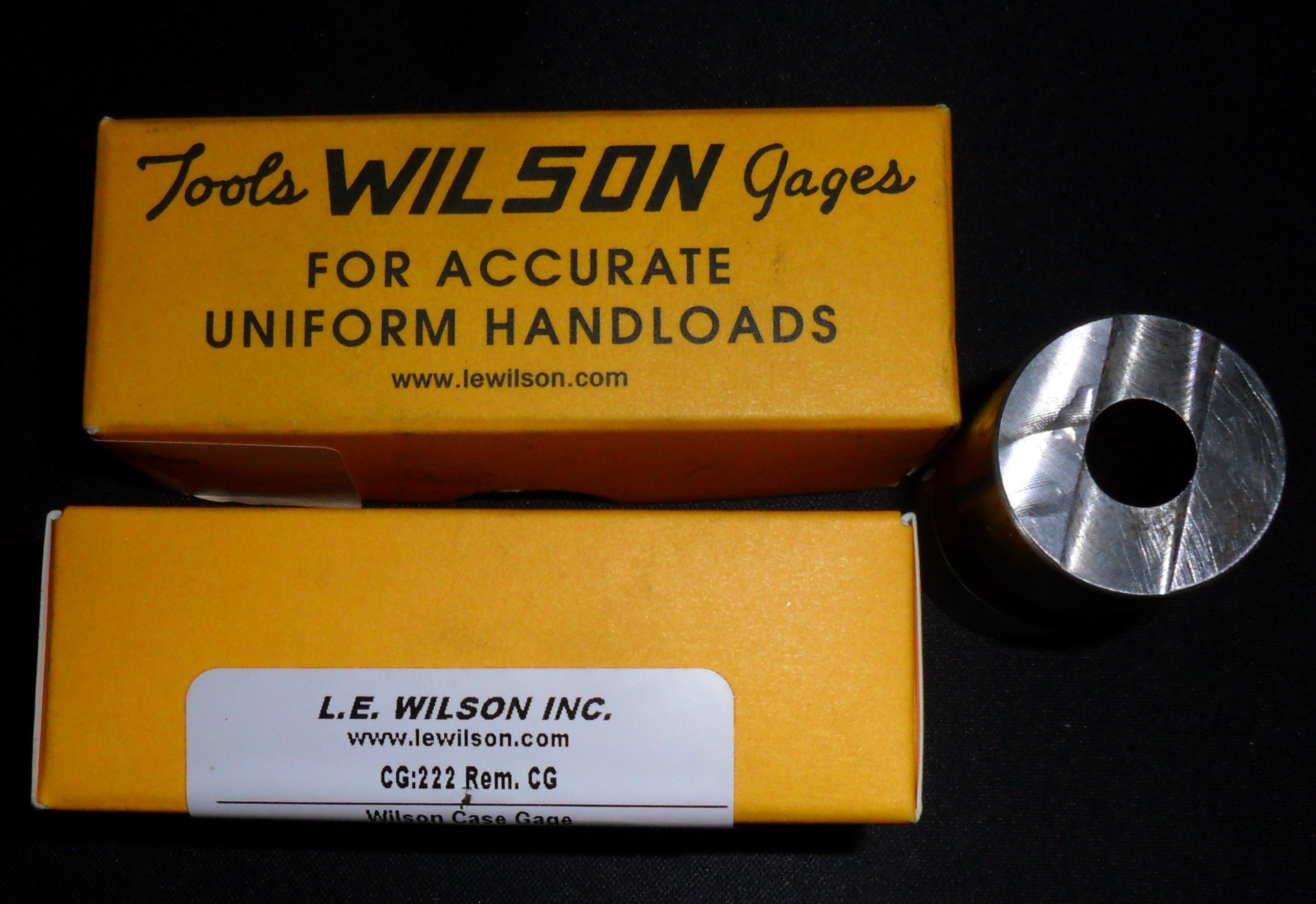 Wilson Patronenlehre .222 Rem gebraucht – Bild 1