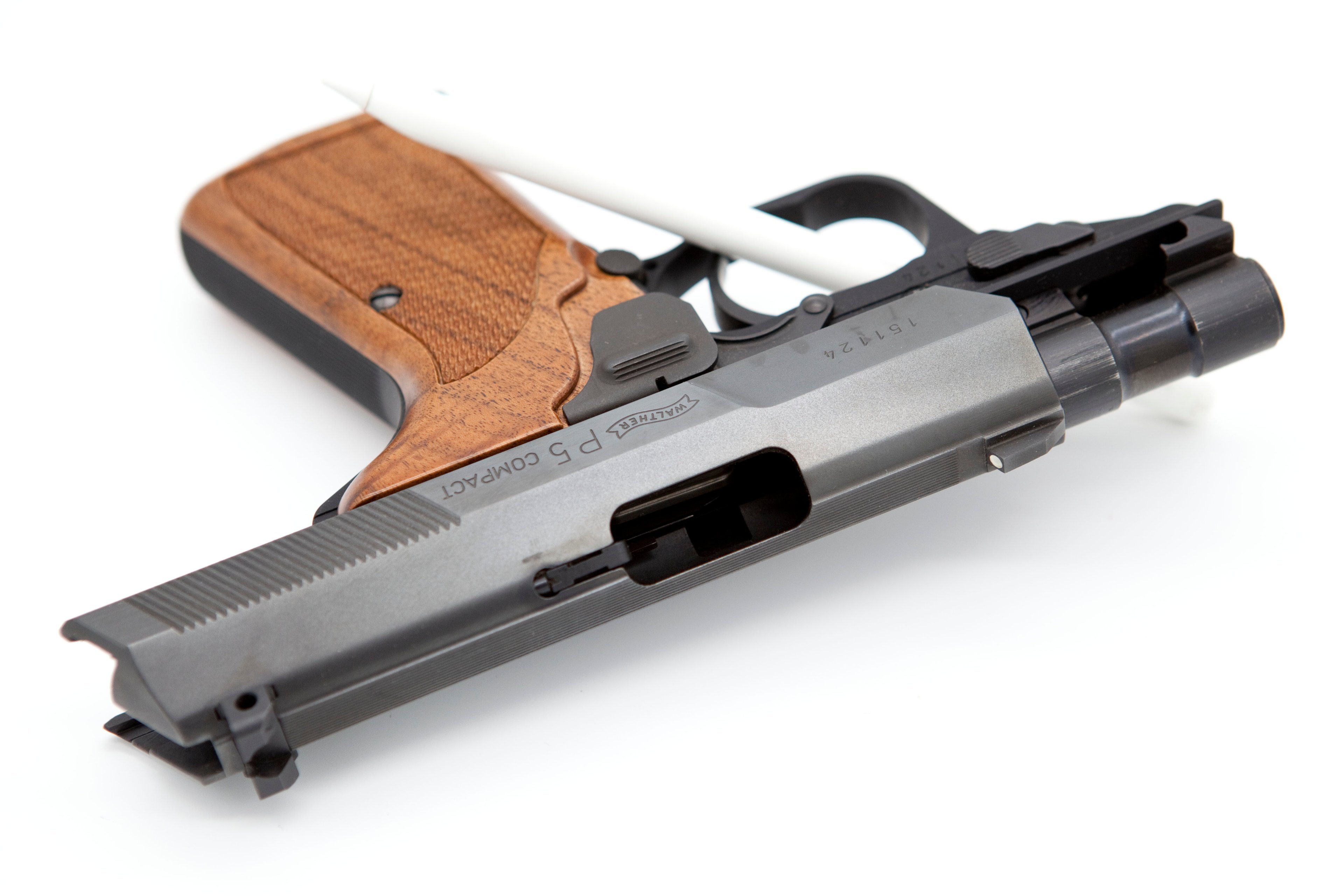 Walther P5 Compact, Kaliber 9 × 19 mm – Seltenes Sammlerstück in außergewöhnlichem Erhaltungszustand – Bild 5