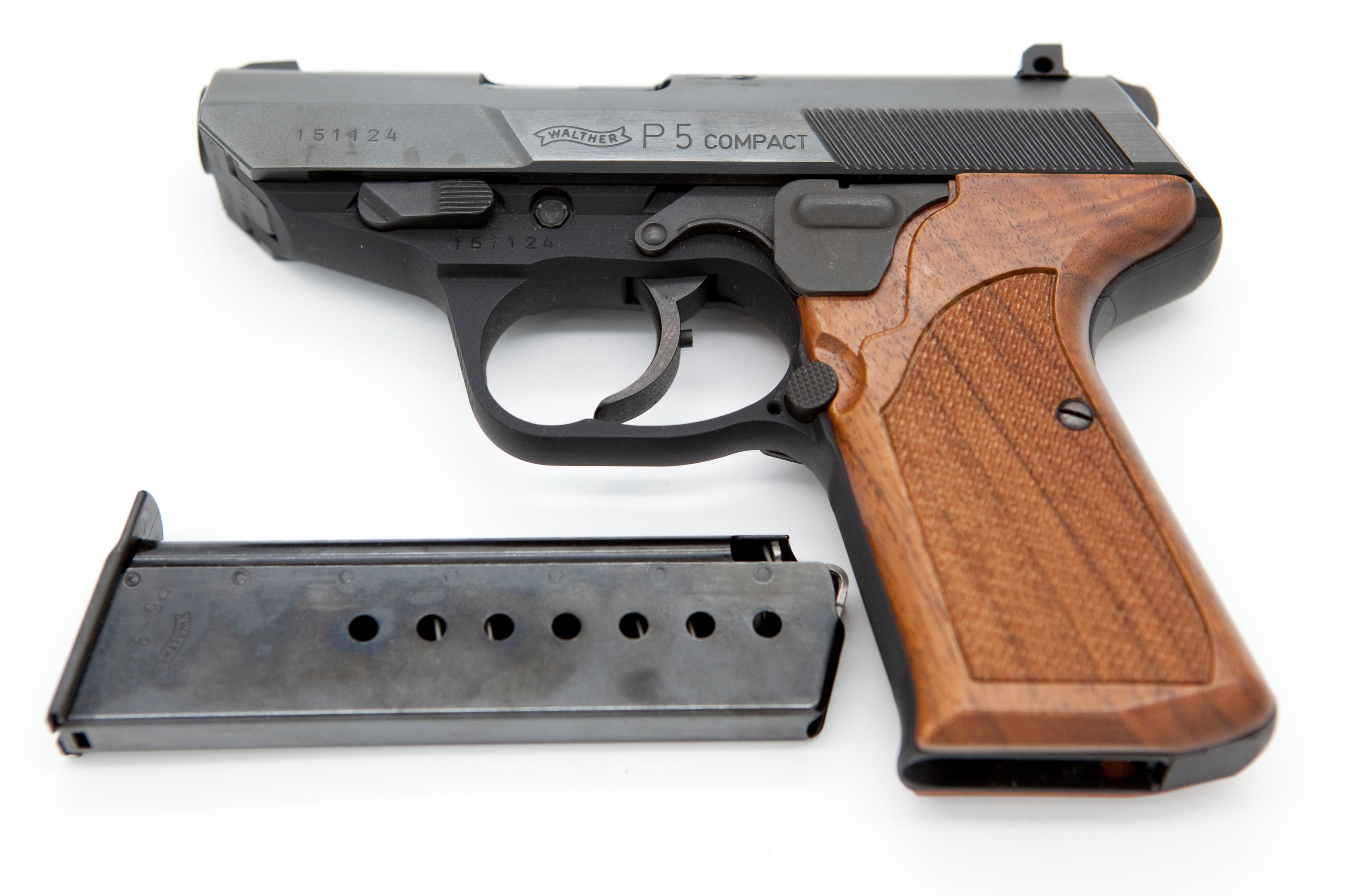 Walther P5 Compact, Kaliber 9 × 19 mm – Seltenes Sammlerstück in außergewöhnlichem Erhaltungszustand – Bild 4