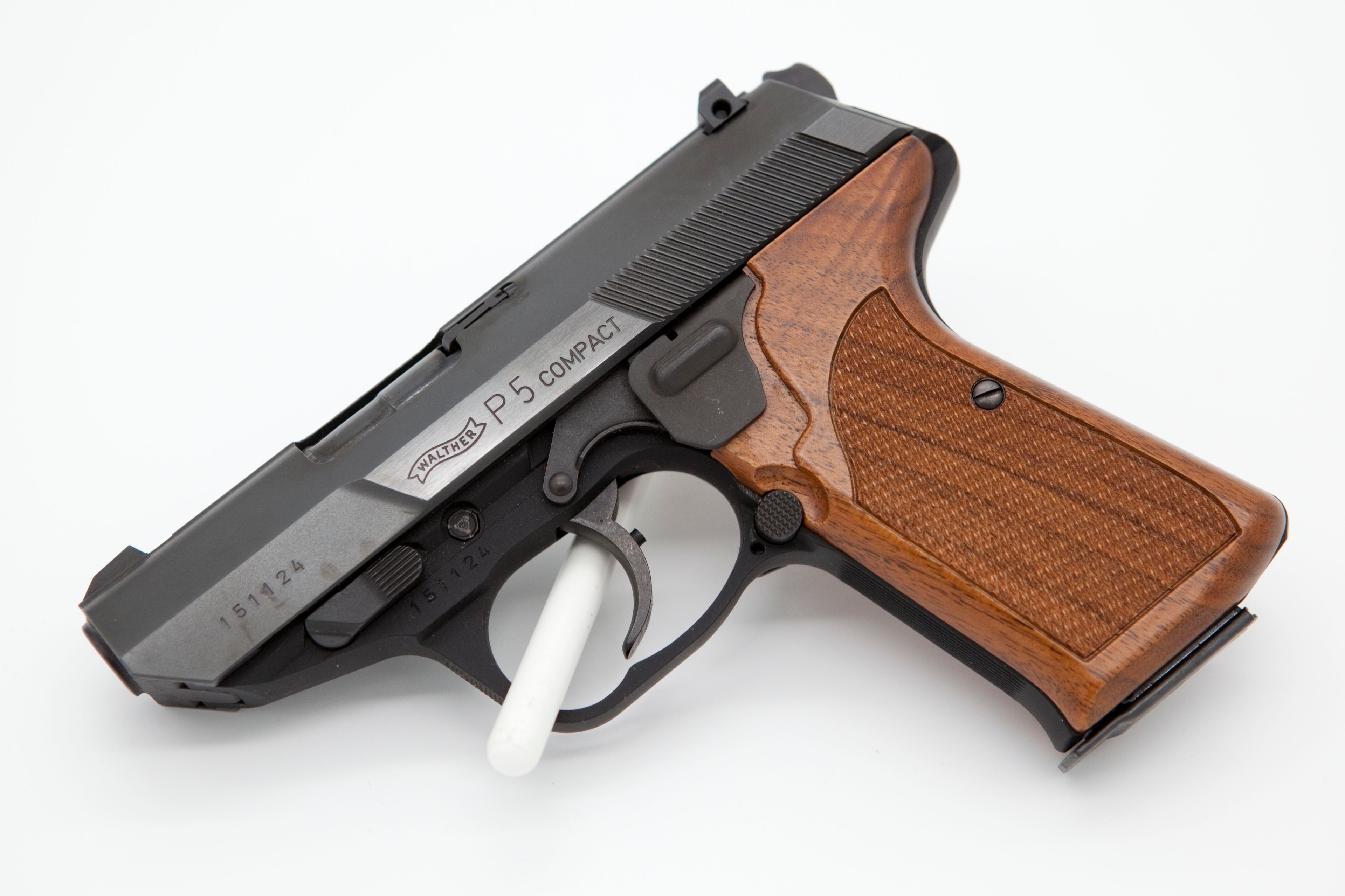Walther P5 Compact, Kaliber 9 × 19 mm – Seltenes Sammlerstück in außergewöhnlichem Erhaltungszustand – Bild 1