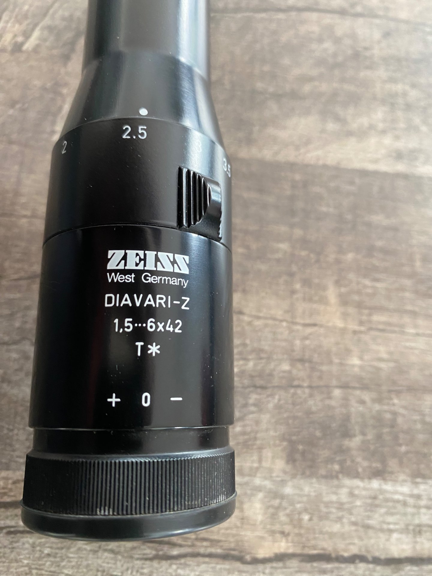 Zielfernrohr Zeiss Diavari 1,5-6 x42, Absehen 1 – Bild 2