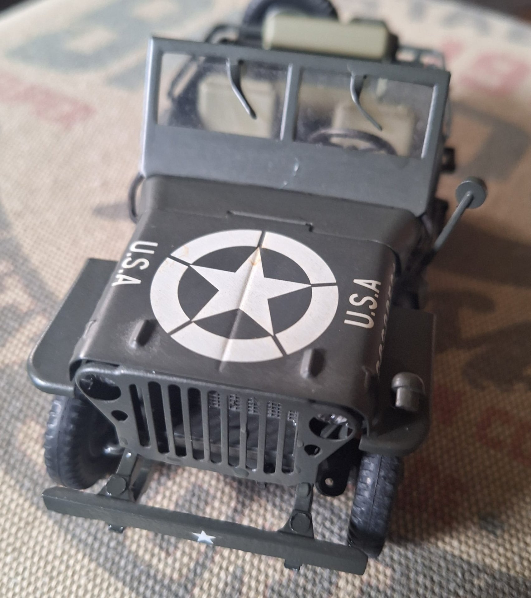 Willys Jeep - Sammlerstück aus Metall – Bild 1
