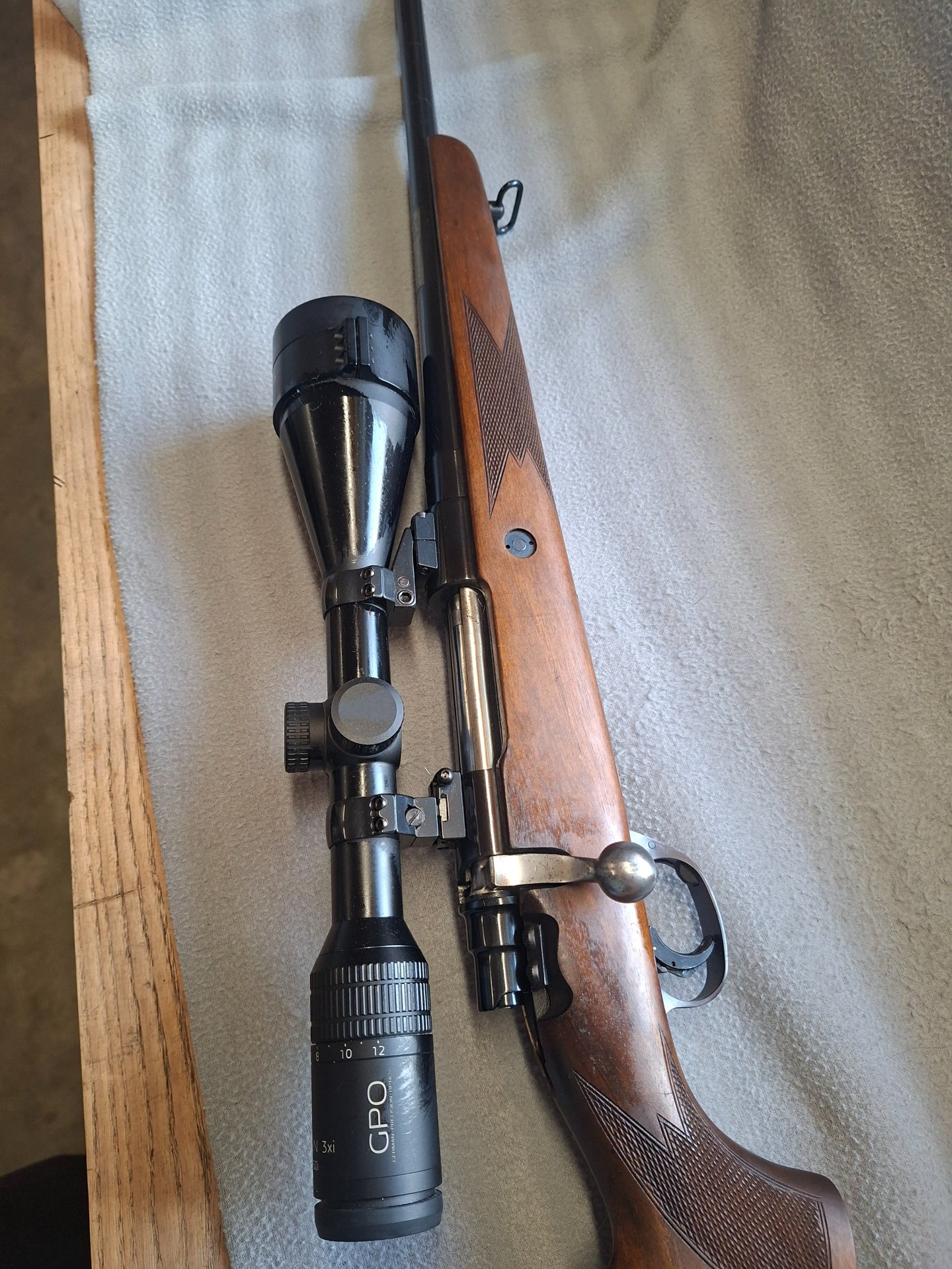 Repetierbüchse Santa Barbara Mod. 1000 in .308 Win. mit GPO Passion 3x 4-12x50i – Ideales Allround-P – Bild 4