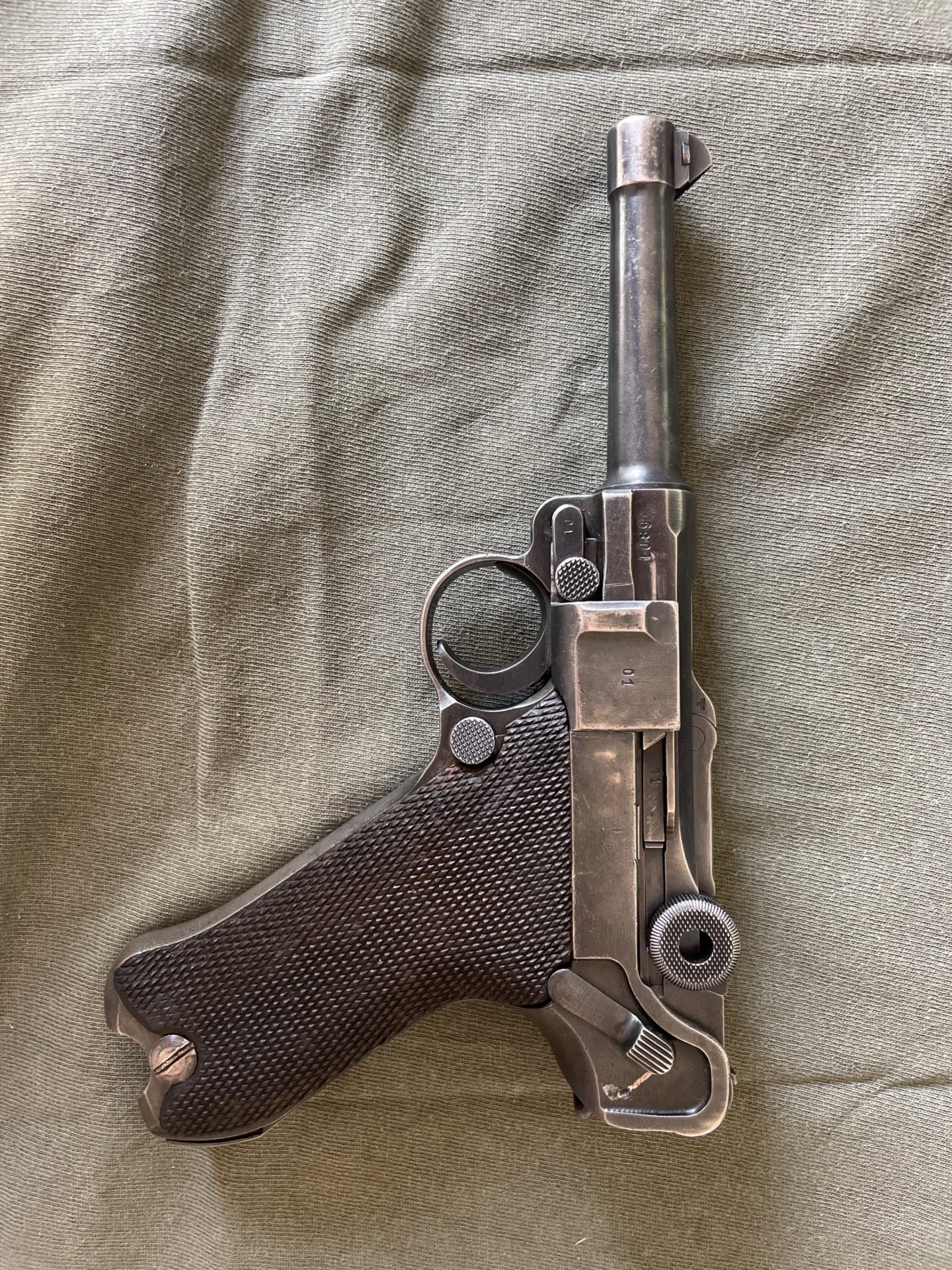 Pistole 08 Mauser 1940 VoPo nummerngleich – Bild 1