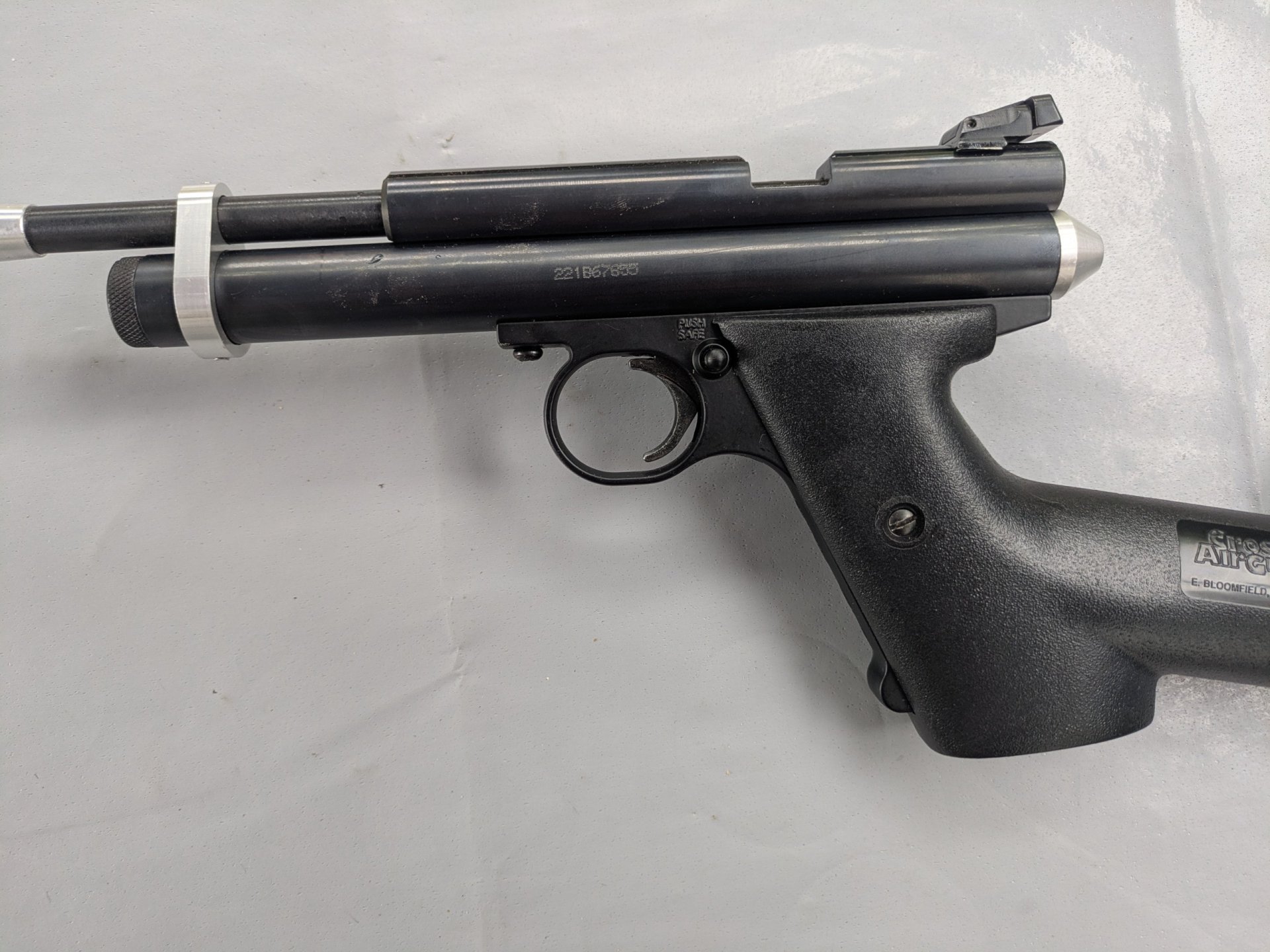 Crosman 2422, cal.22 /5,5mm Diabolo, Anschlschaft, Steelbreech, Custom-Teile – Bild 3