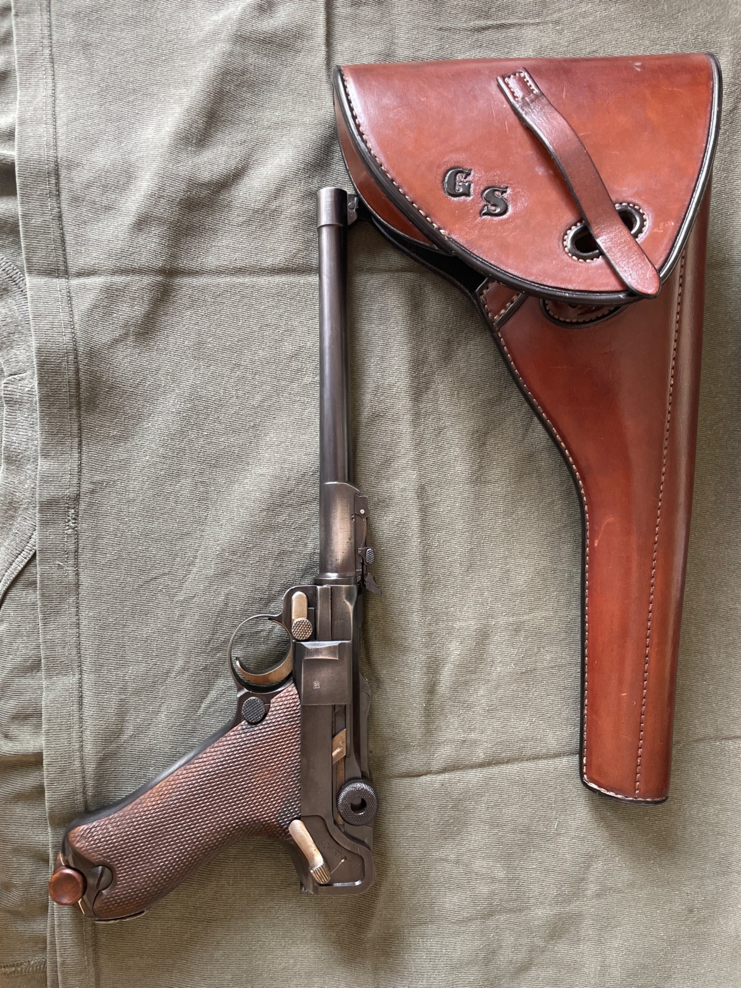 Pistole 08 lang DWM 1917 – Bild 1