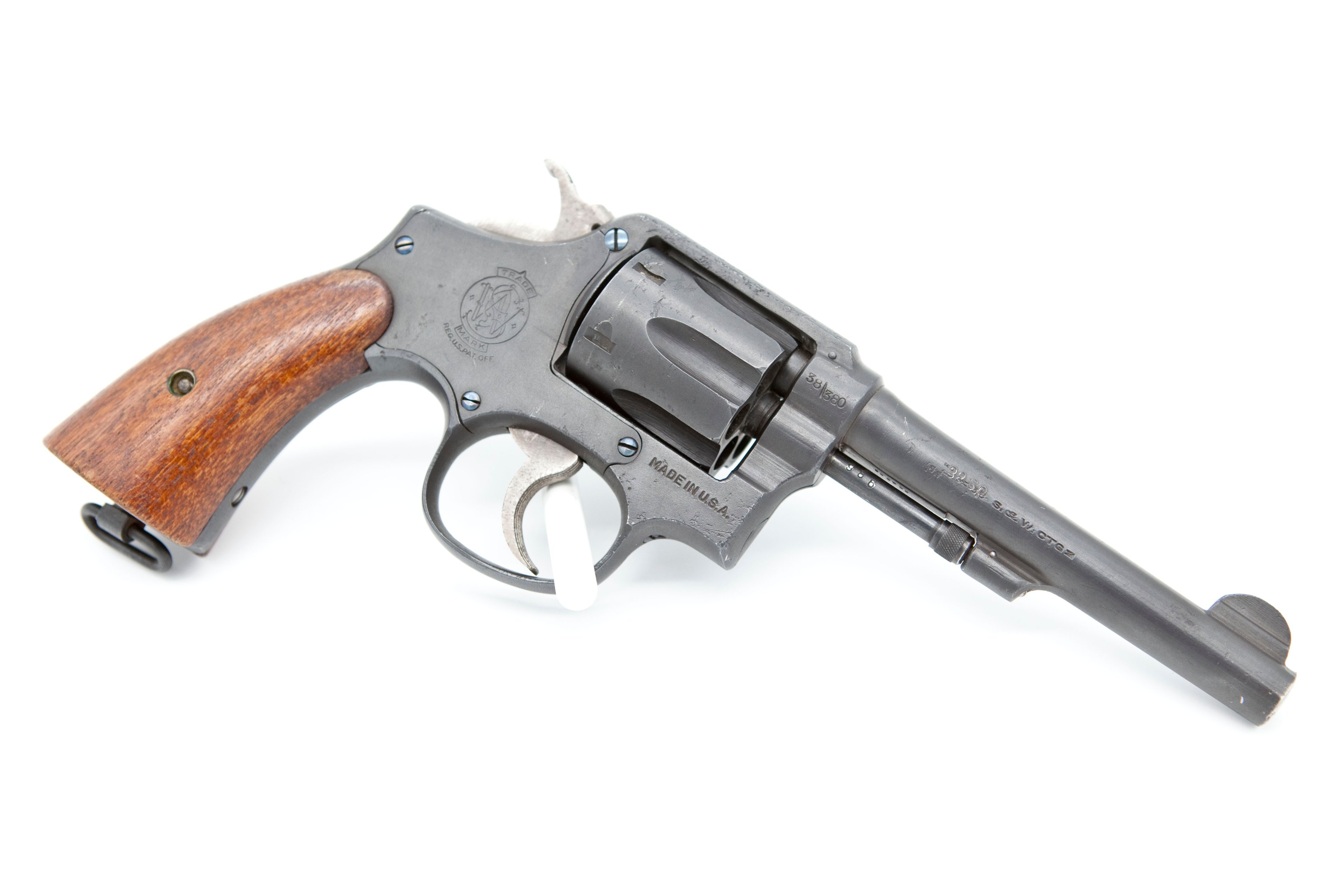 Smith & Wesson Military & Police/British Service Revolver, .38 S&W – „UNITED STATES PROPERTY – Bild 4