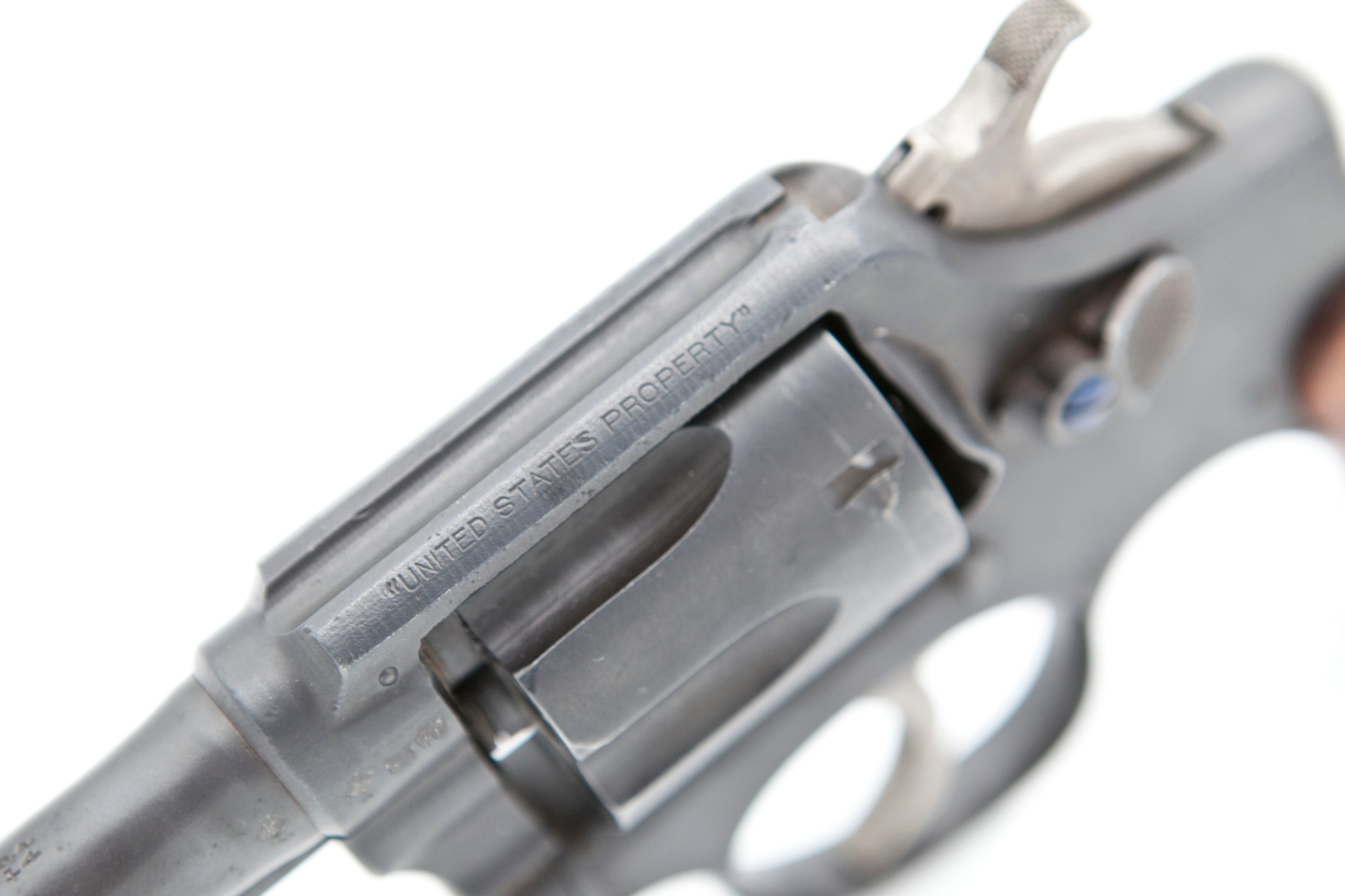 Smith & Wesson Military & Police/British Service Revolver, .38 S&W – „UNITED STATES PROPERTY – Bild 7