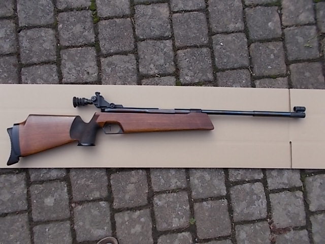 Achtung Sammler schönes Feinwerkbau 300 S Seitenspanner Match Luftgewehr mit F-Zeichen no 98 teile – Bild 6