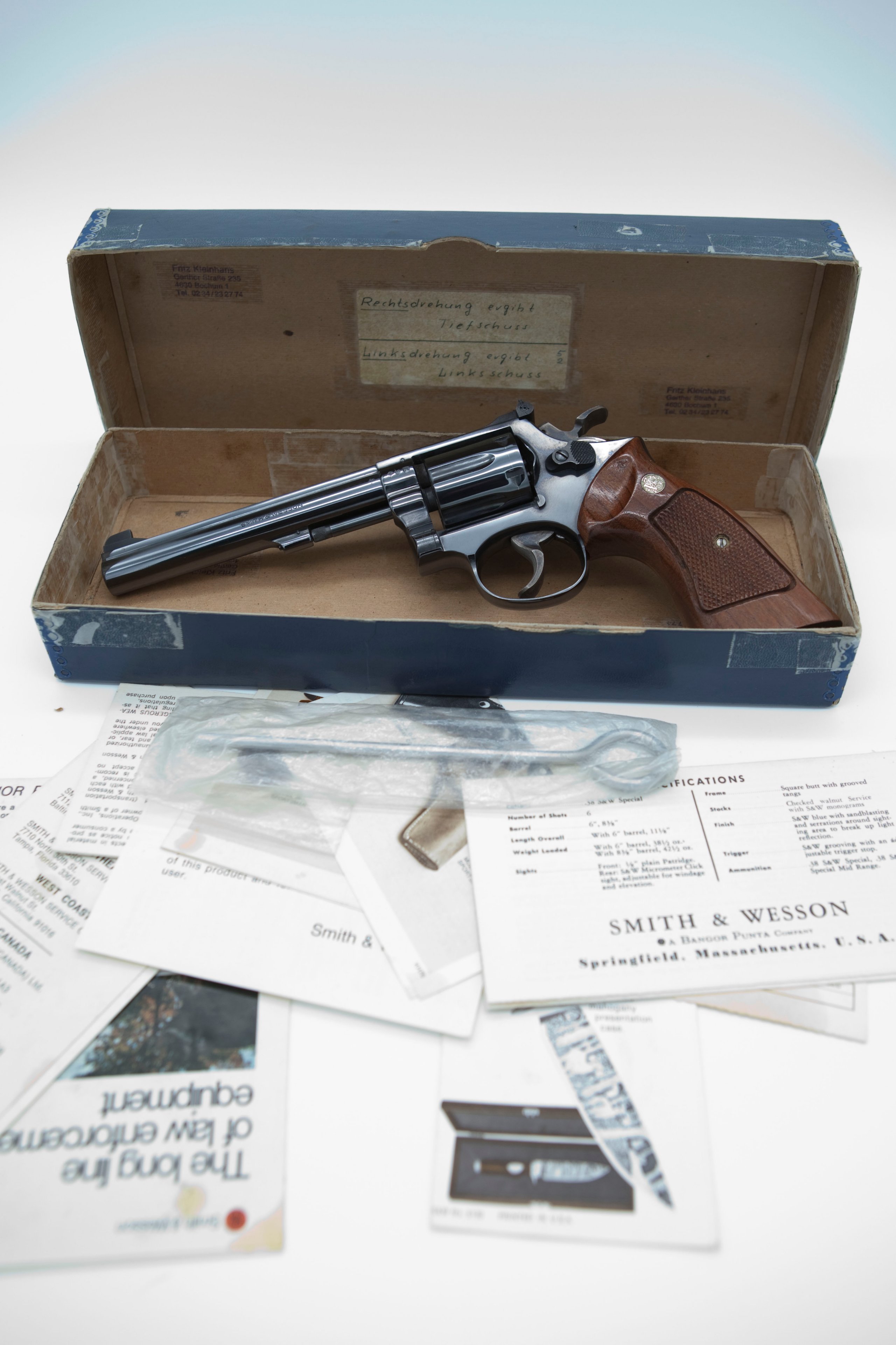 Smith & Wesson Model 14-3, Kaliber .38 Special – Bild 3