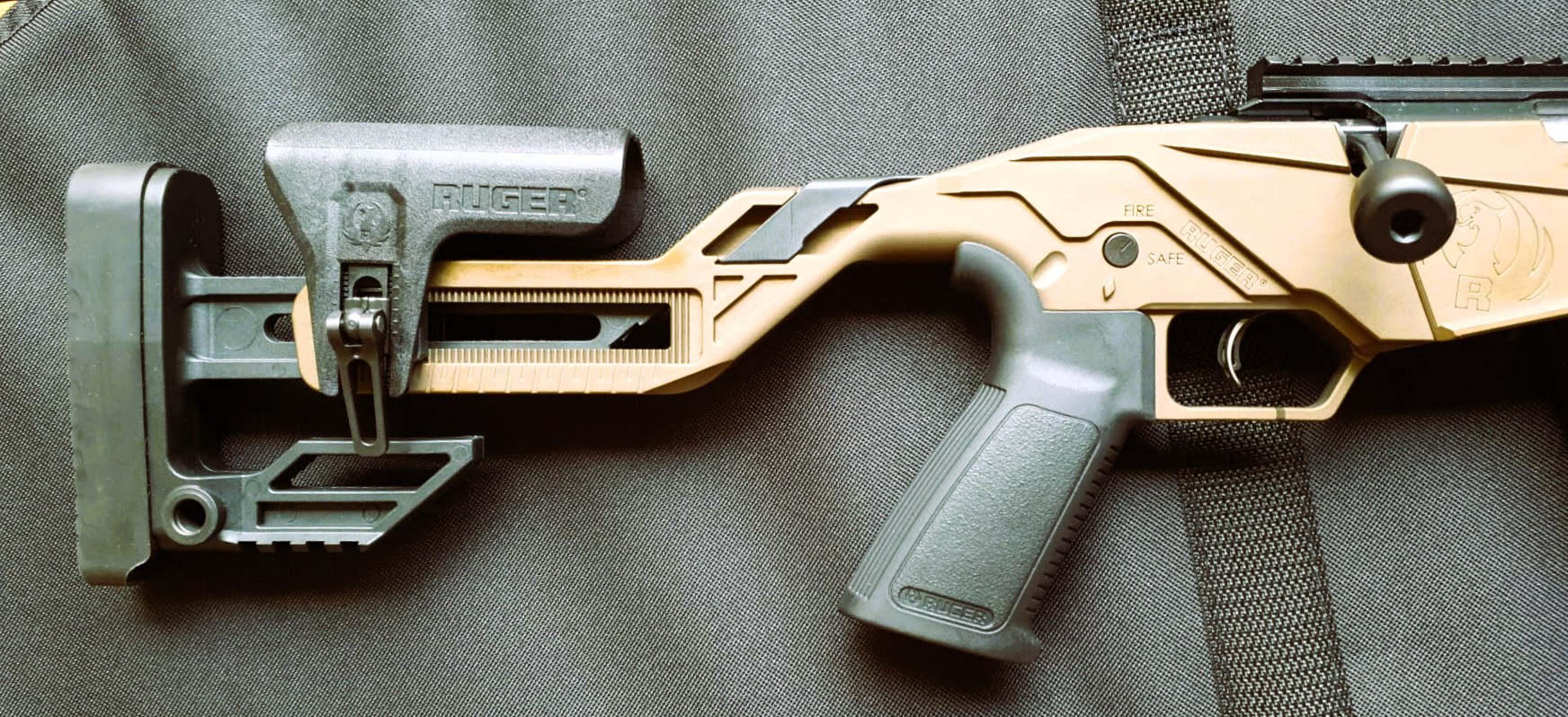 RUGER PRECISION RIMFIRE Kal..22 Lr. BURNT BRONZE CERAKOTE,Ausstellungsstück zum Sonderpreis Neuware – Bild 3