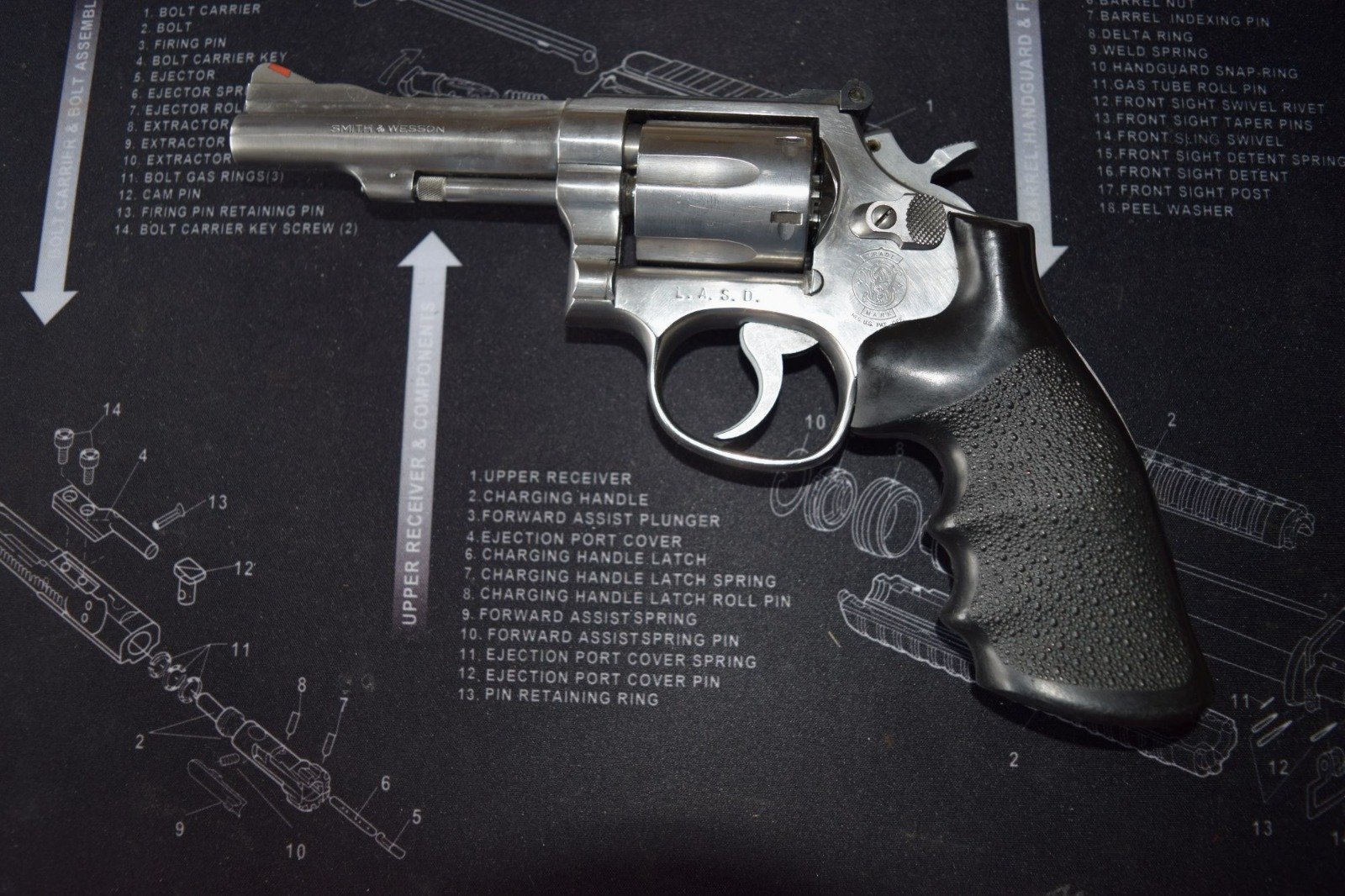 Smith & Wesson Mod 67-1 L.A.S.D. 38 Spezial – Bild 1