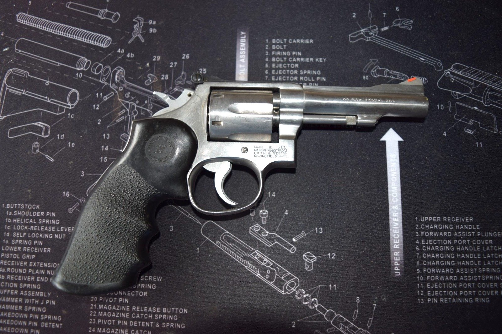 Smith & Wesson Mod 67-1 L.A.S.D. 38 Spezial – Bild 2