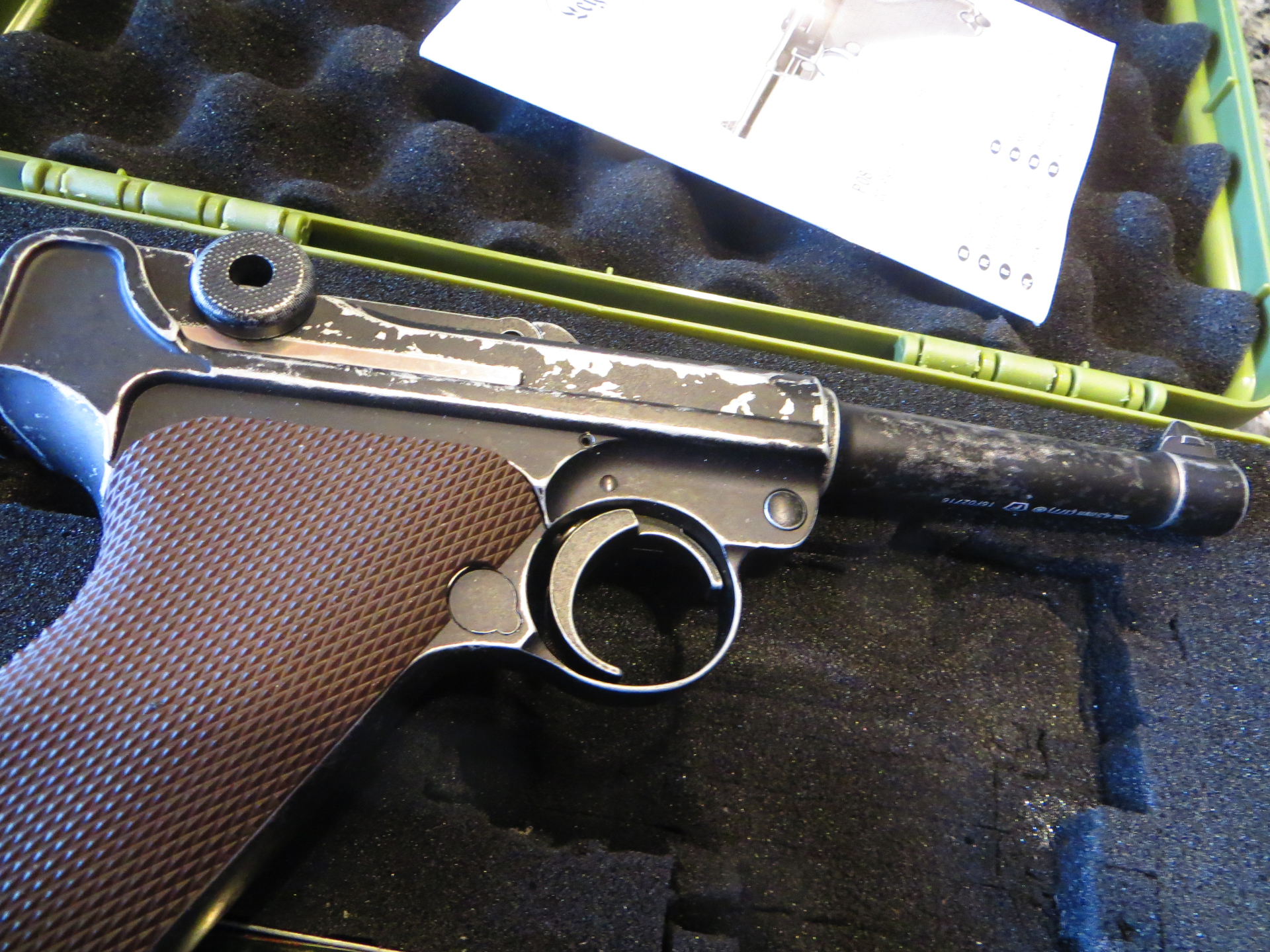 LEGENDS WWII P08 CO2 im Antikfinish – Bild 2