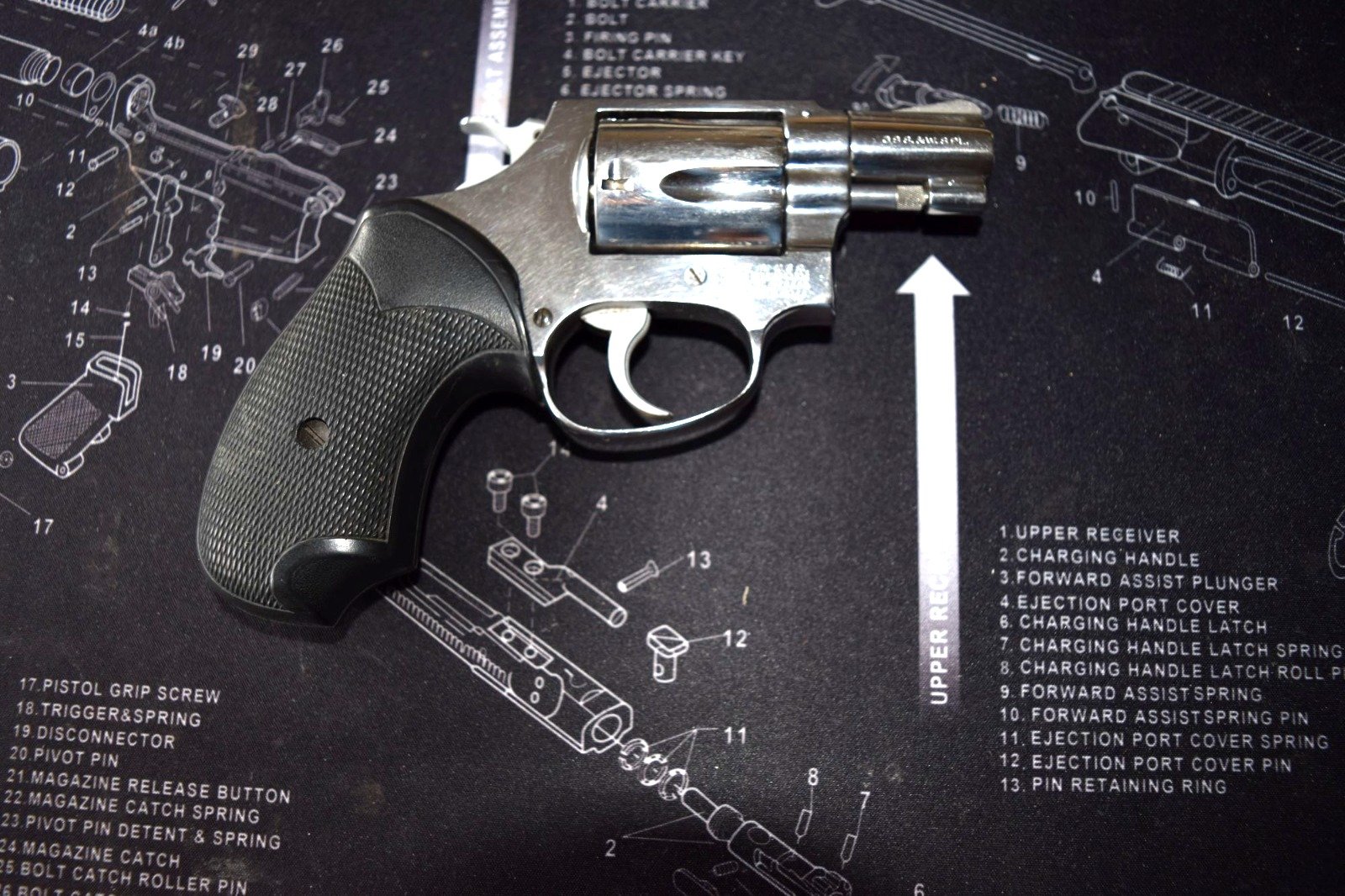Smith & Wesson Mod 60 Kaliber 38 Spezial – Bild 2