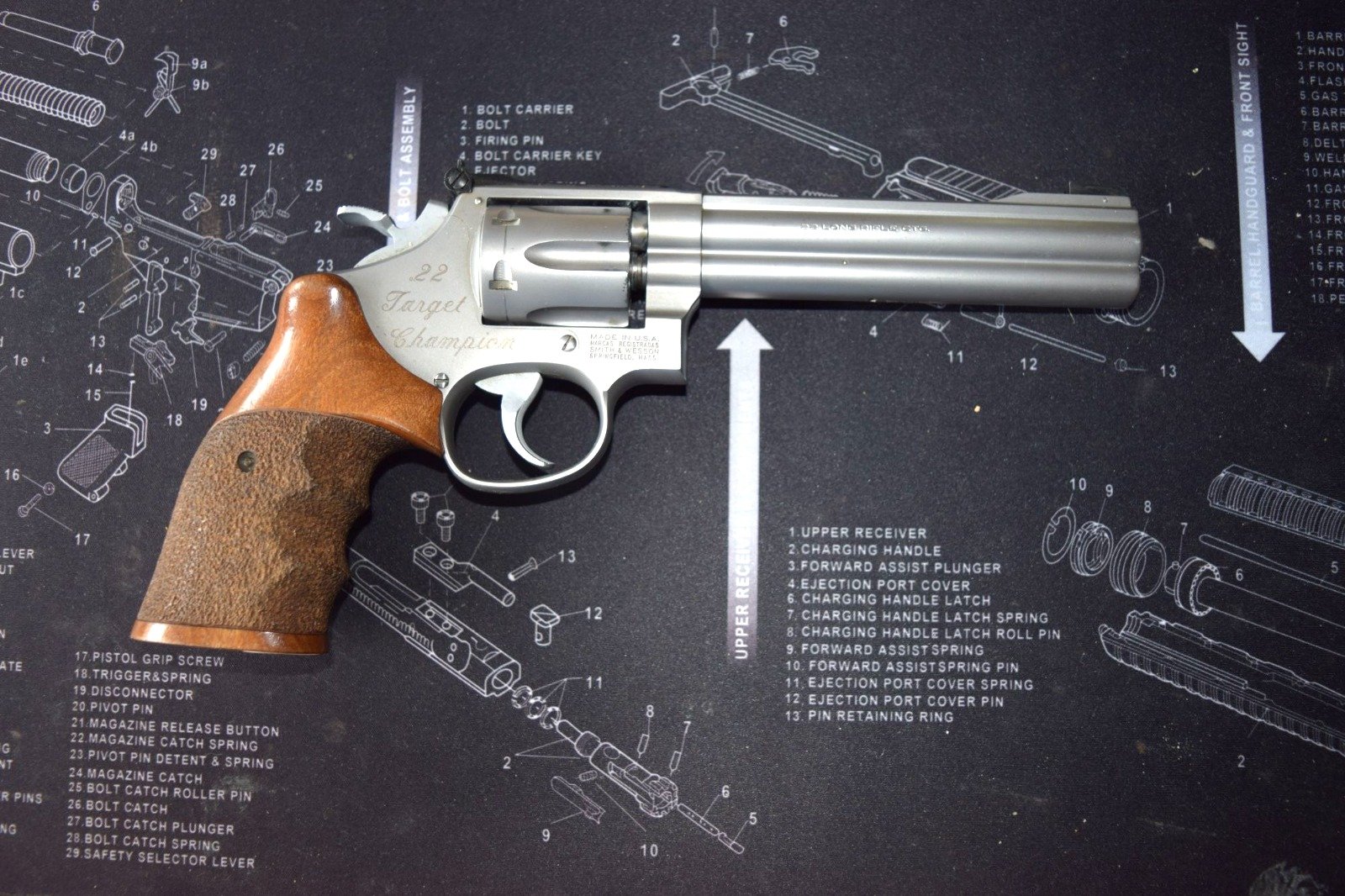 Smith & Wesson Mod 717-1 22 Target Champion – Bild 2