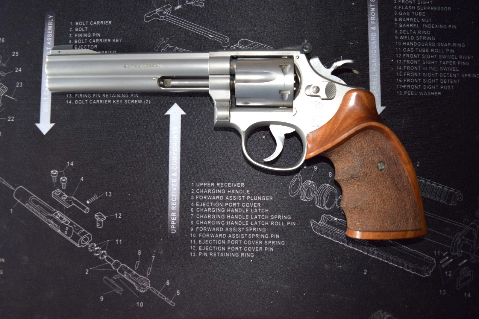Smith & Wesson Mod 717-1 22 Target Champion – Bild 1