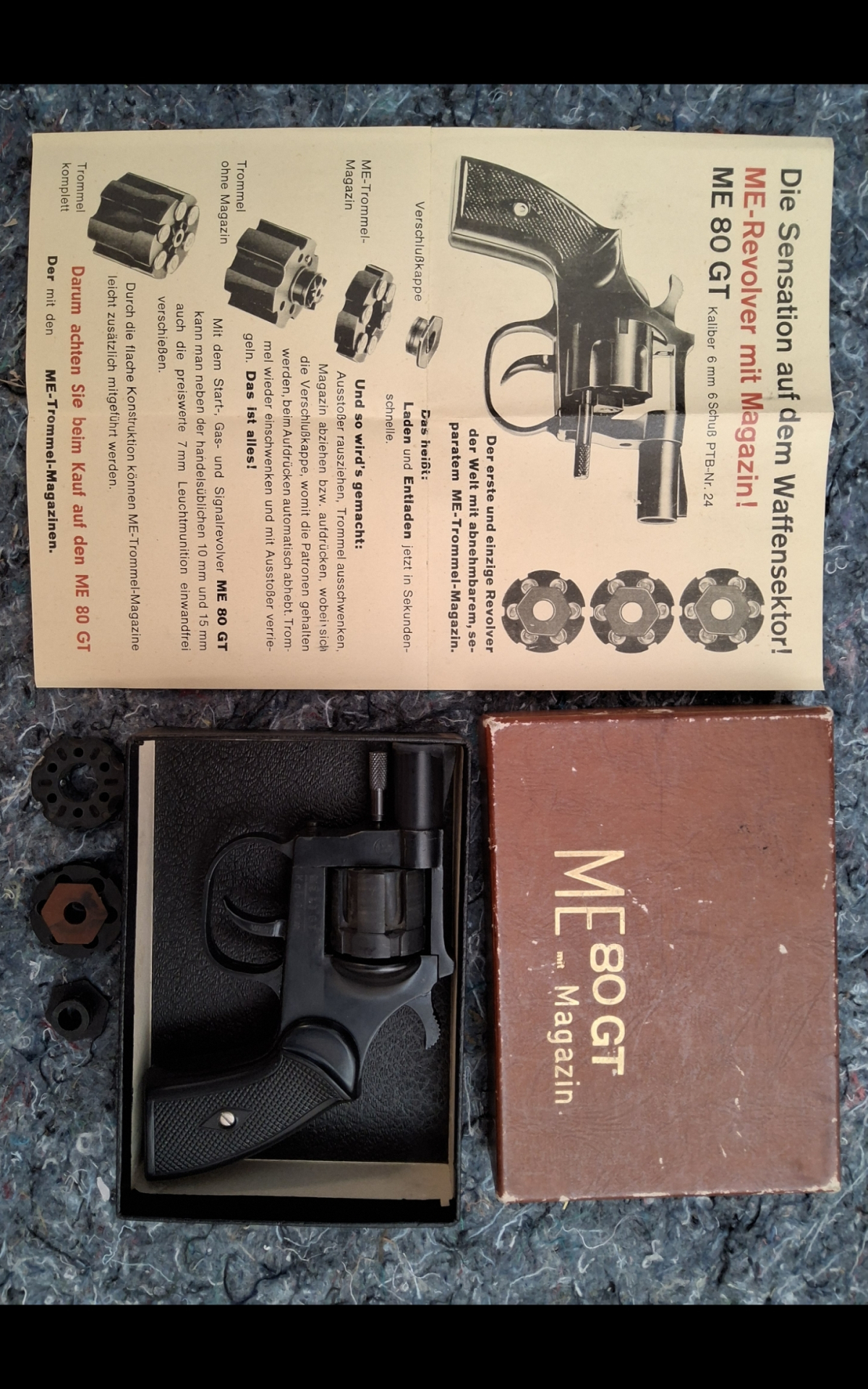 Signal Revolver ME GT Cal. 6mm Flob. Platz PTB 24 – Bild 1