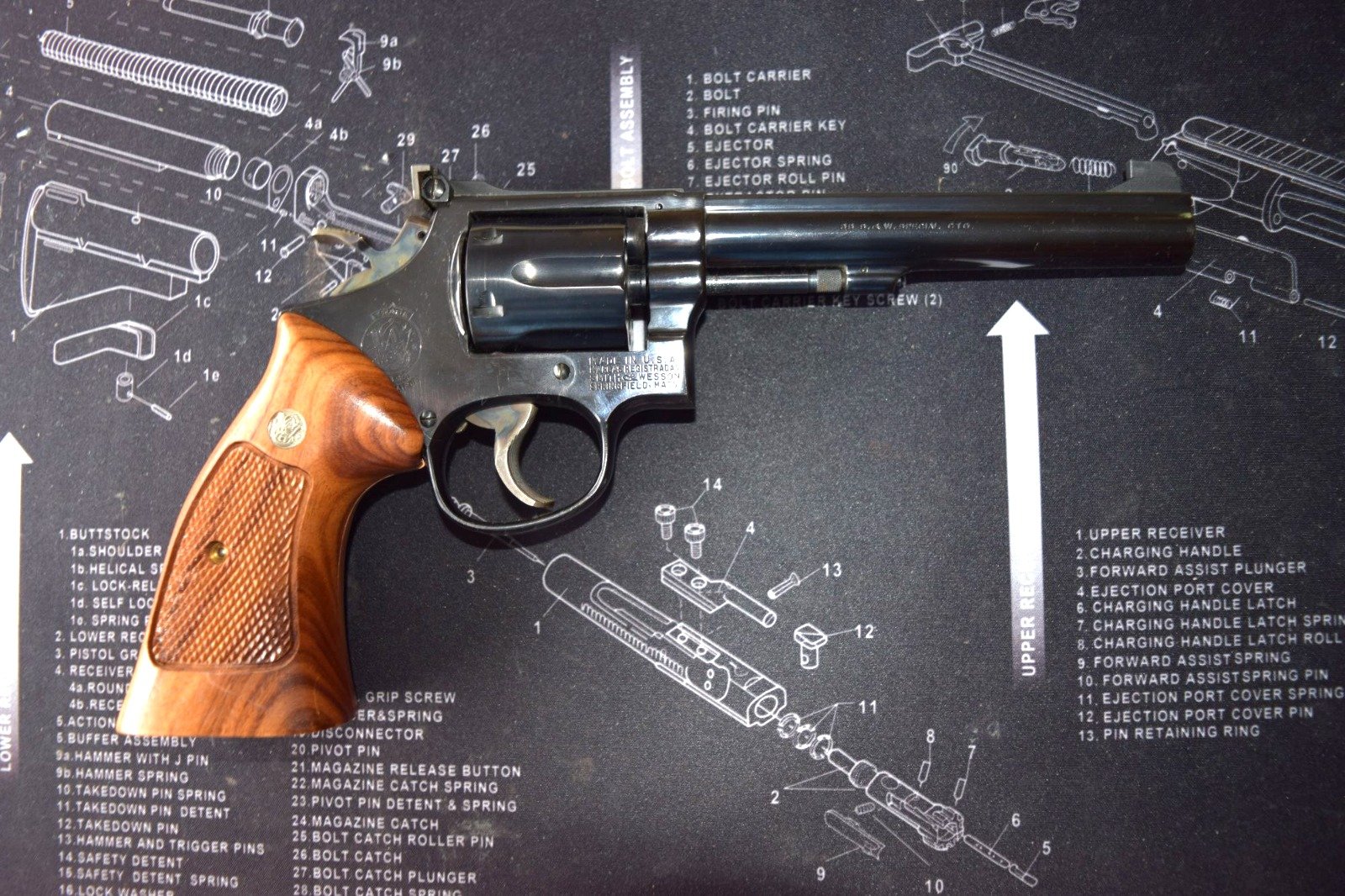 Smith & Wesson Mod 14-1 38 Spezial – Bild 2