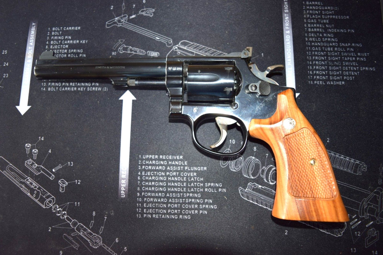 Smith & Wesson Mod 14-1 38 Spezial – Bild 1