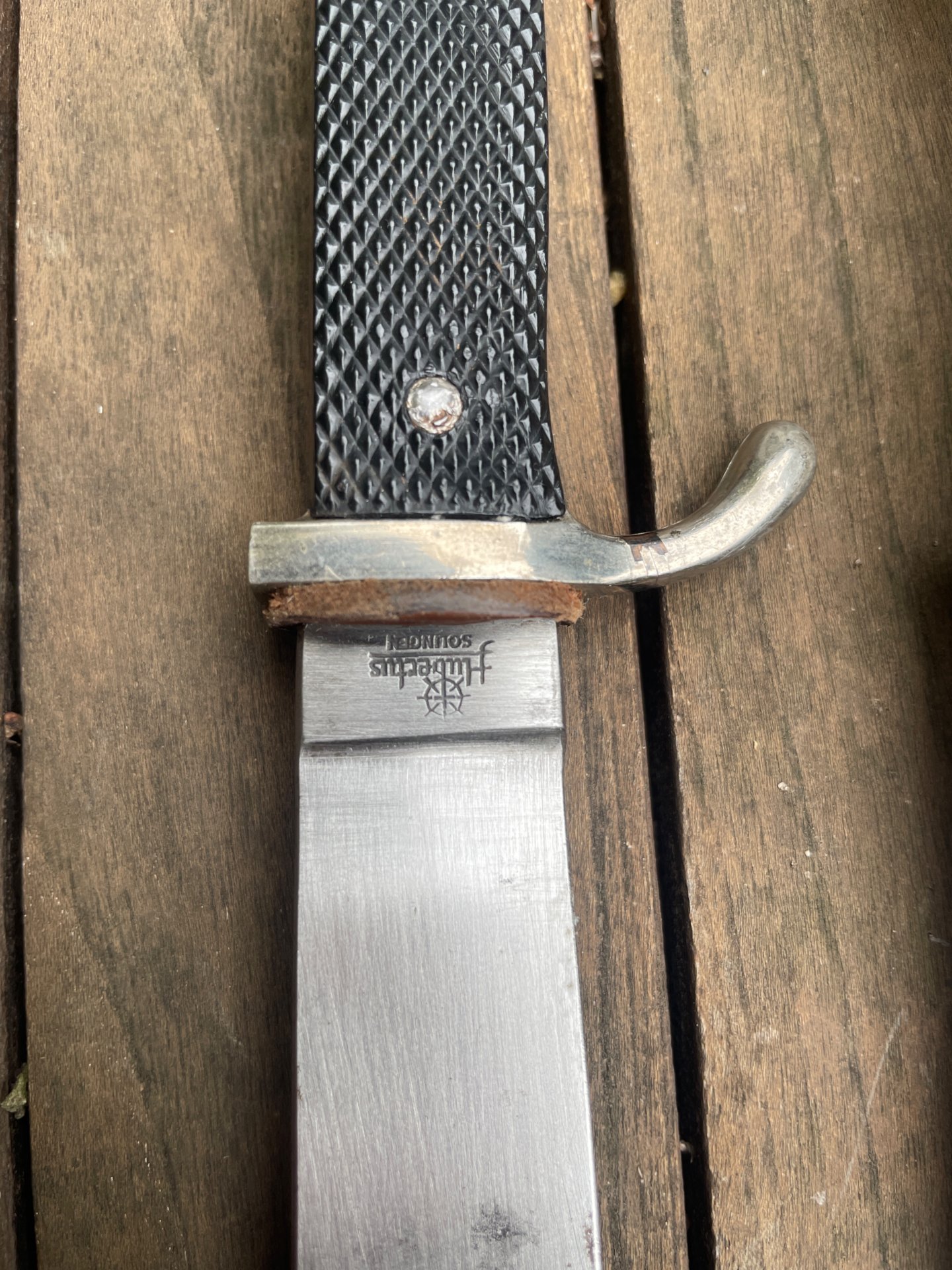 Hubertus Solingen Pfadfindermesser / Fahrtenmesser mit Scheide – Bild 4