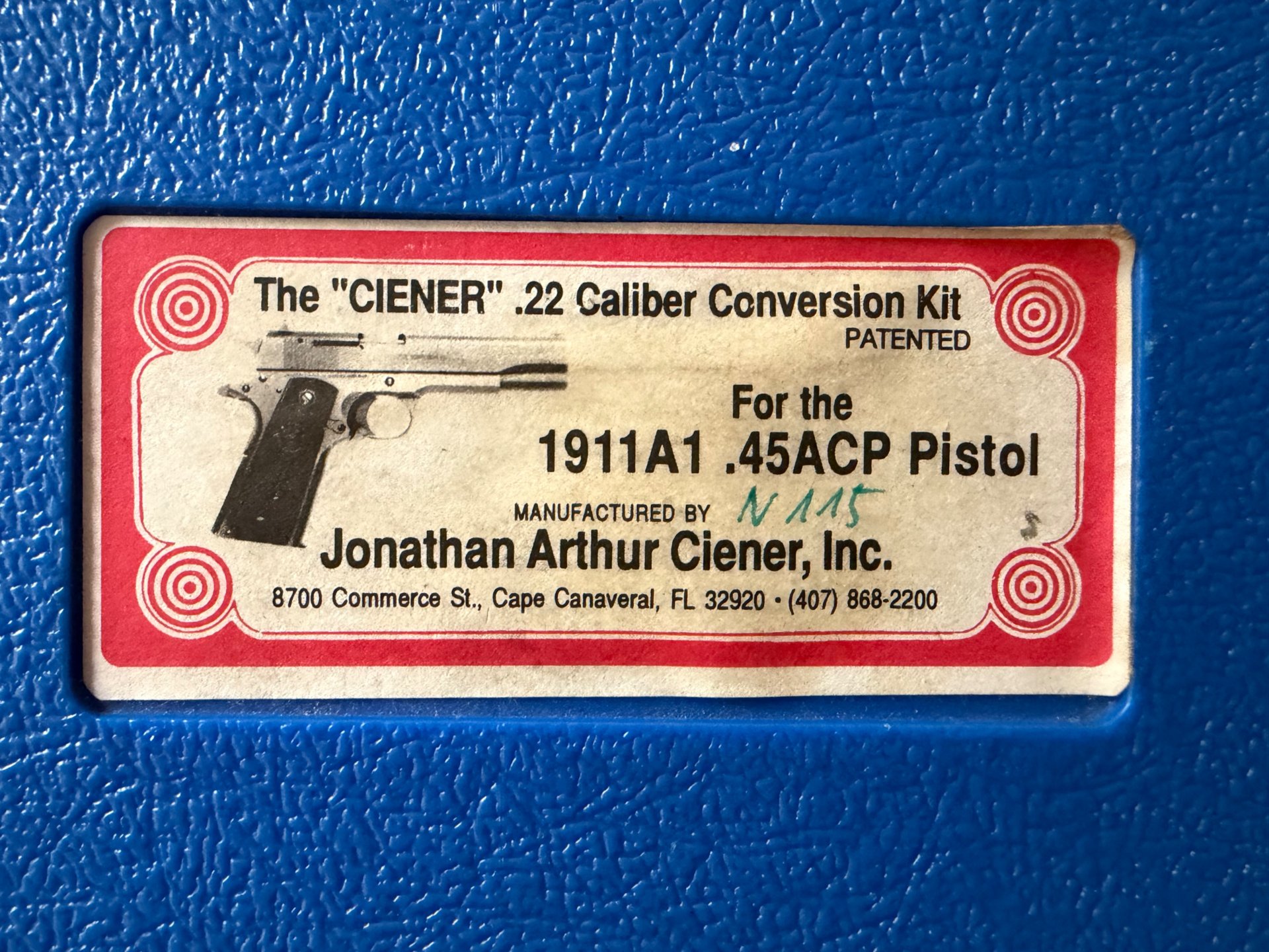 COLT MK IV Series 70 Gold Cup Natinal Match ACP 45 + 2 Wechselsysteme (9mm + KK) – Bild 5