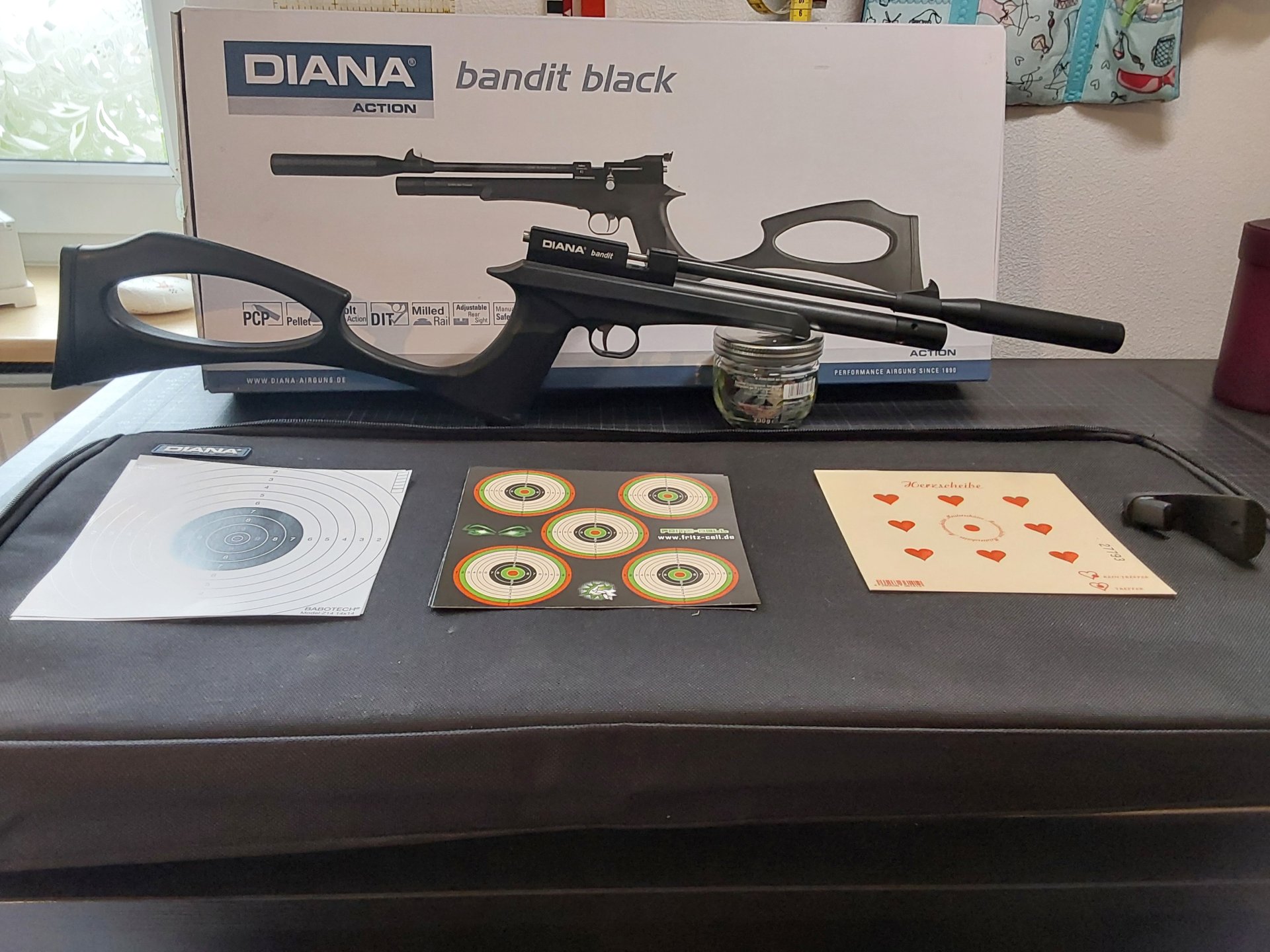 Diana Bandit 5,5mm mit Regulator – Bild 3