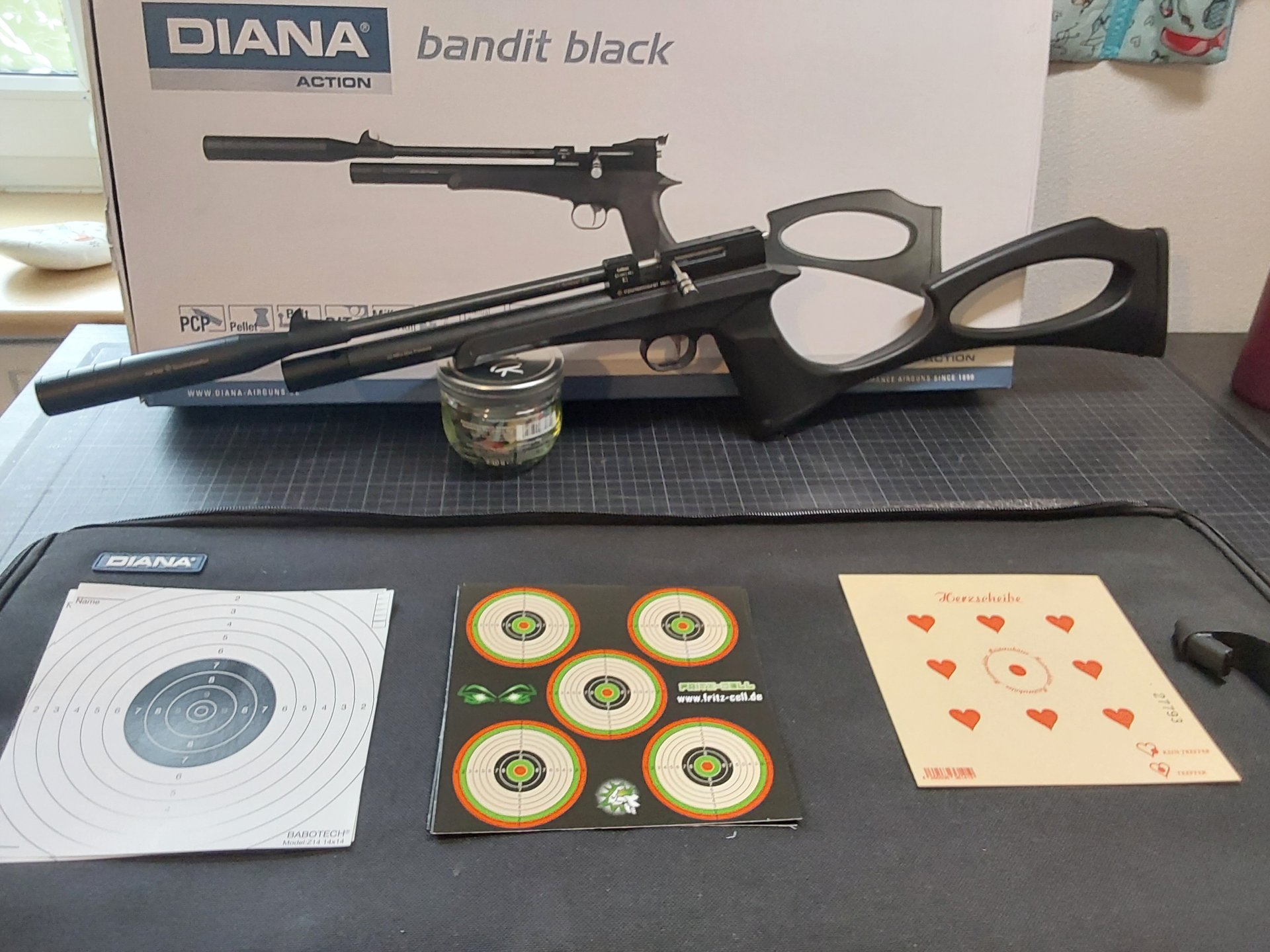 Diana Bandit 5,5mm mit Regulator – Bild 2