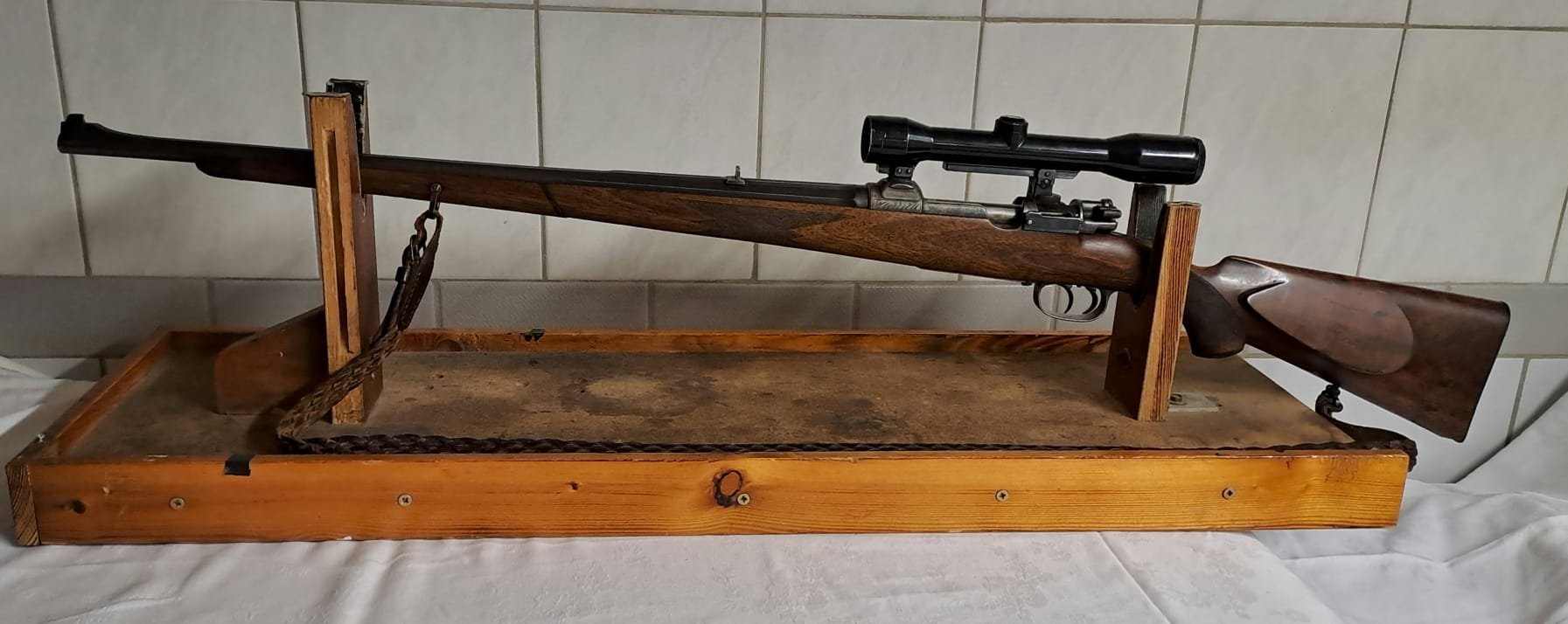 Repetierbüchse von Waffen-Jung in Stuttgart incl. Optik, Sammlerstück – Bild 1