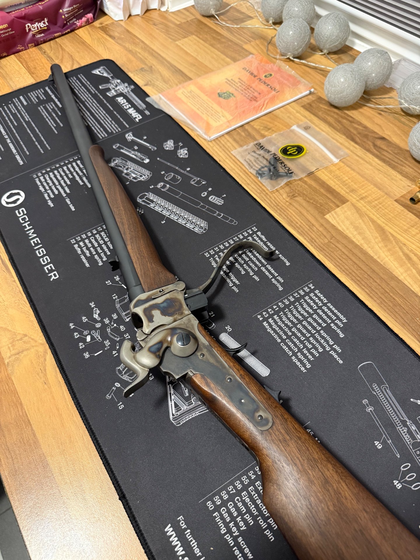Davide Pedersoli Sharps Carbine Civilian Kal. .45 – OVP & Anleitung – Bild 10