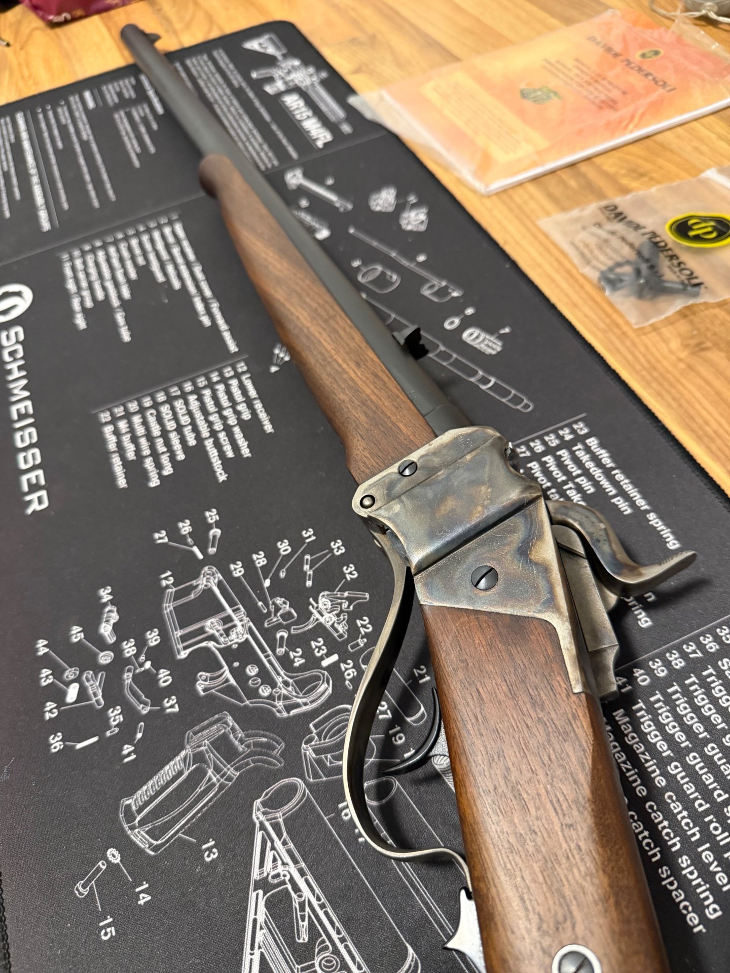 Davide Pedersoli Sharps Carbine Civilian Kal. .45 – OVP & Anleitung – Bild 4