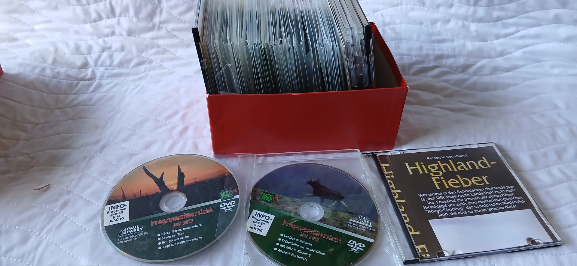 85 Stück Jagd-DVD,s – Bild 1