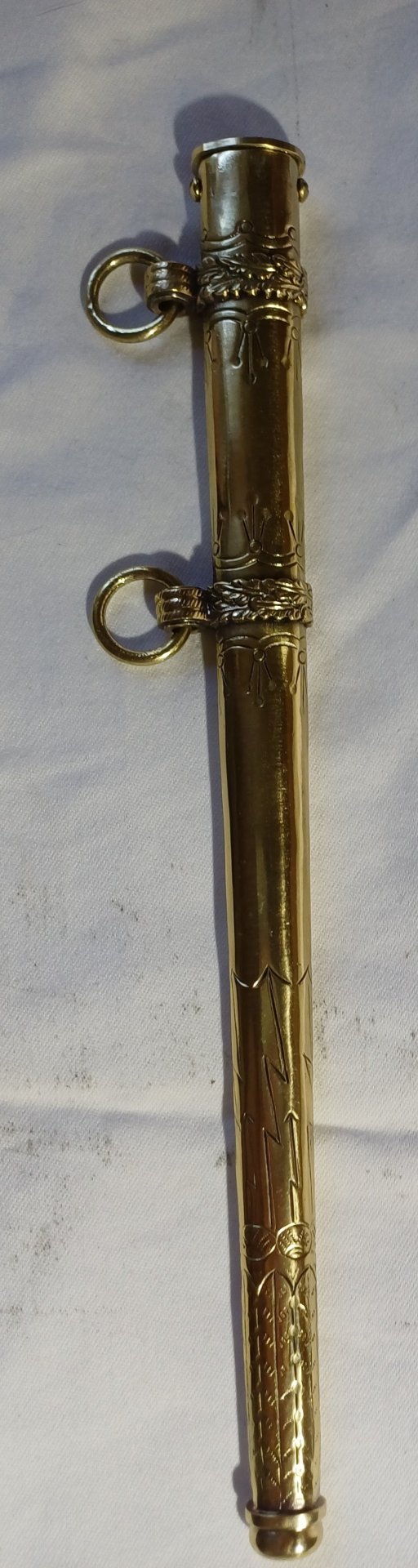 Kriegsmarine Offiziersdolch (M1938) mit Klingenätzung – E. & F. Hörster – Bild 4