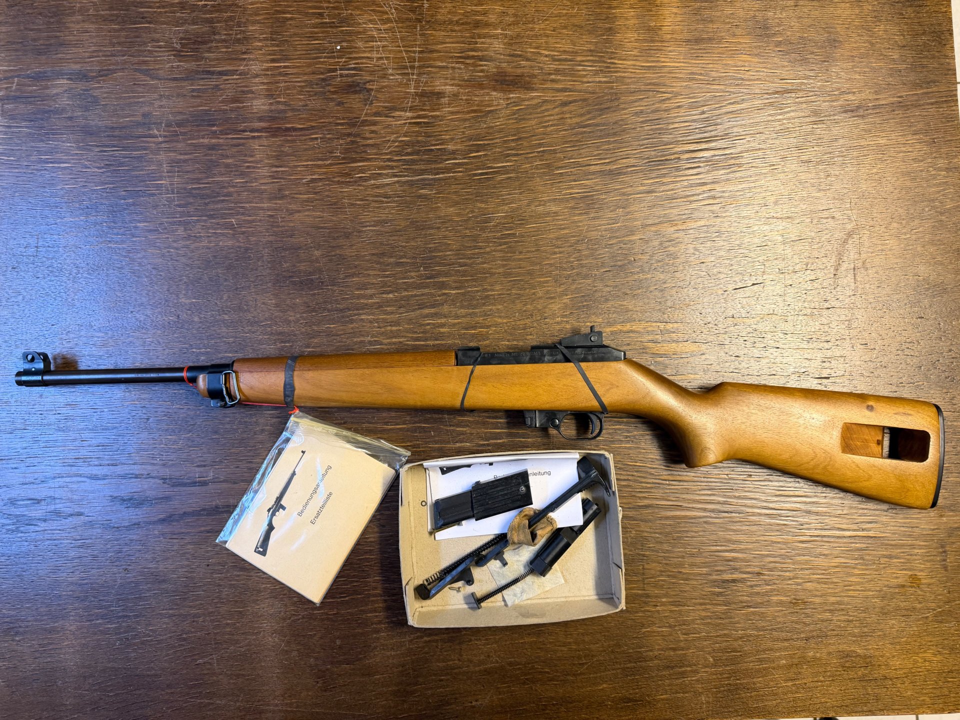 Erma Modell E M1 Kal. .22 lr – REINER TEILESPENDER / ZERLEGT! – Bild 2