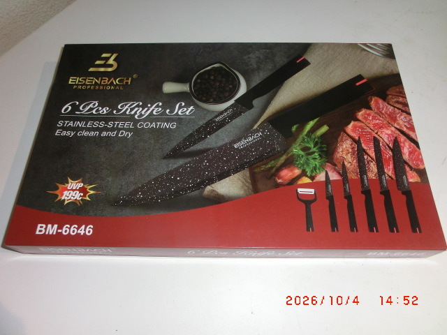 Messerset 6 Teilig Neu – Bild 2