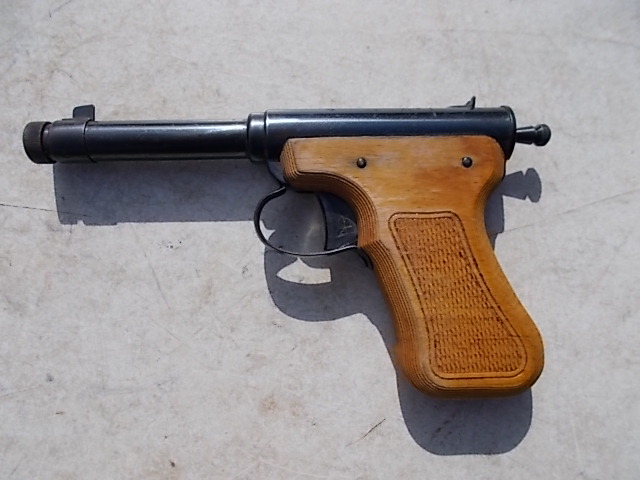 Achtung Sammler schöne alte Diana Mod. 2 Luftpistole ohne F-Zeichen no 98 teile – Bild 4