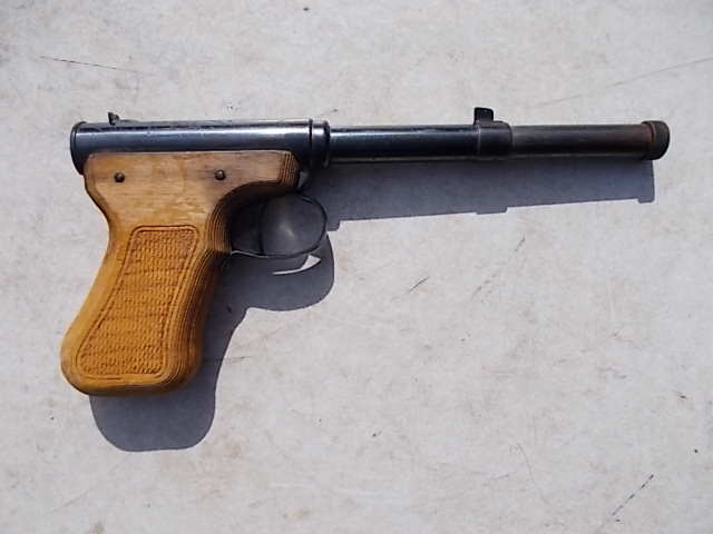 Achtung Sammler schöne alte Diana Mod. 2 Luftpistole ohne F-Zeichen no 98 teile – Bild 6