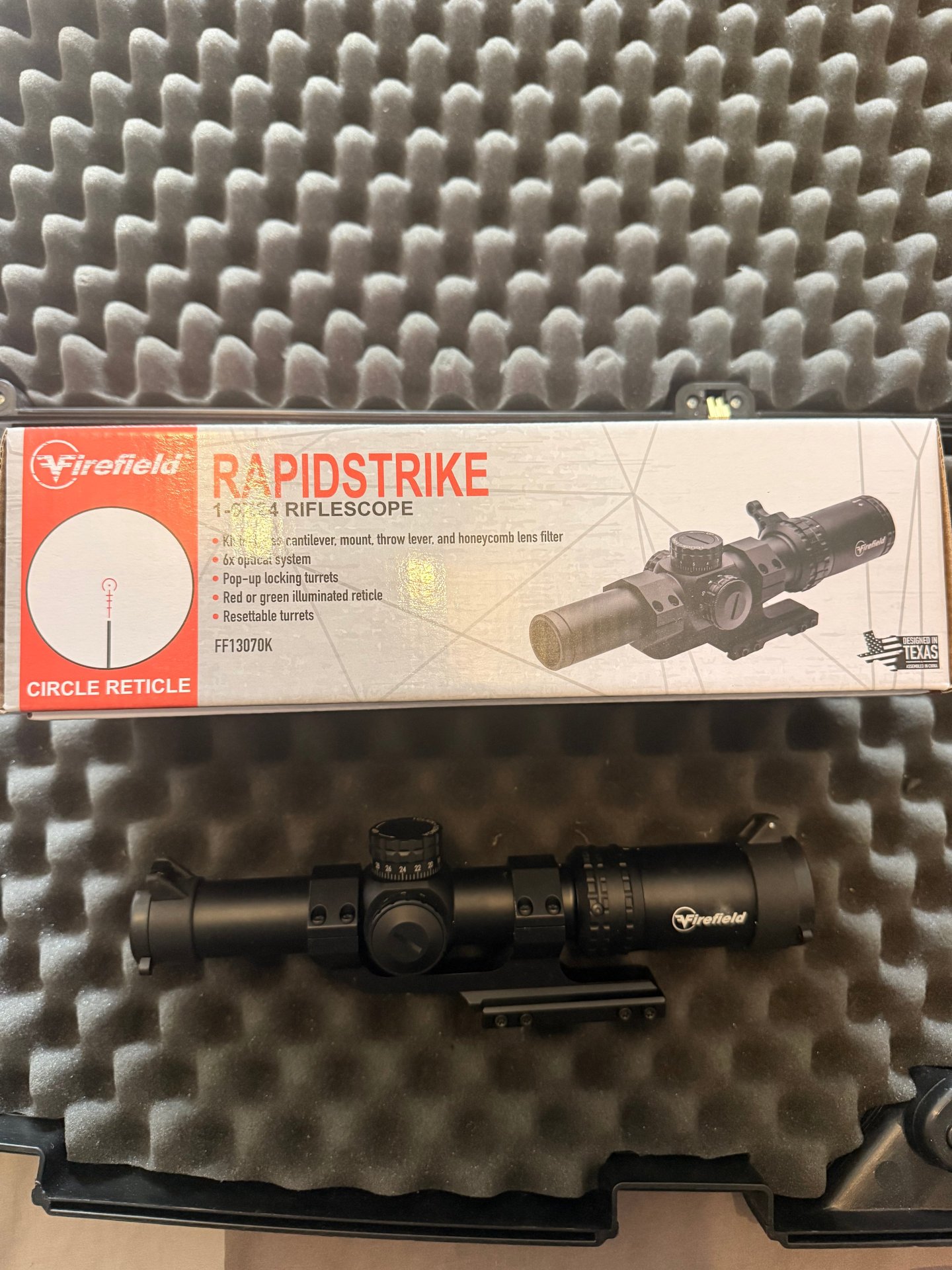 Firefield Rapid Strike 1-6 x 24 Zielfernrohr – Bild 2