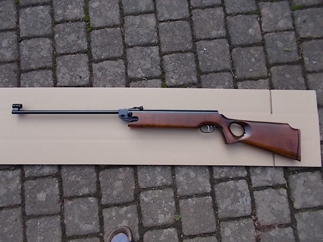Achtung Sammler seltenes AKAH Tell 35 Luftgewehr mit F-Zeichen System Weihrauch HW 35 no 98 teile – Bild 1
